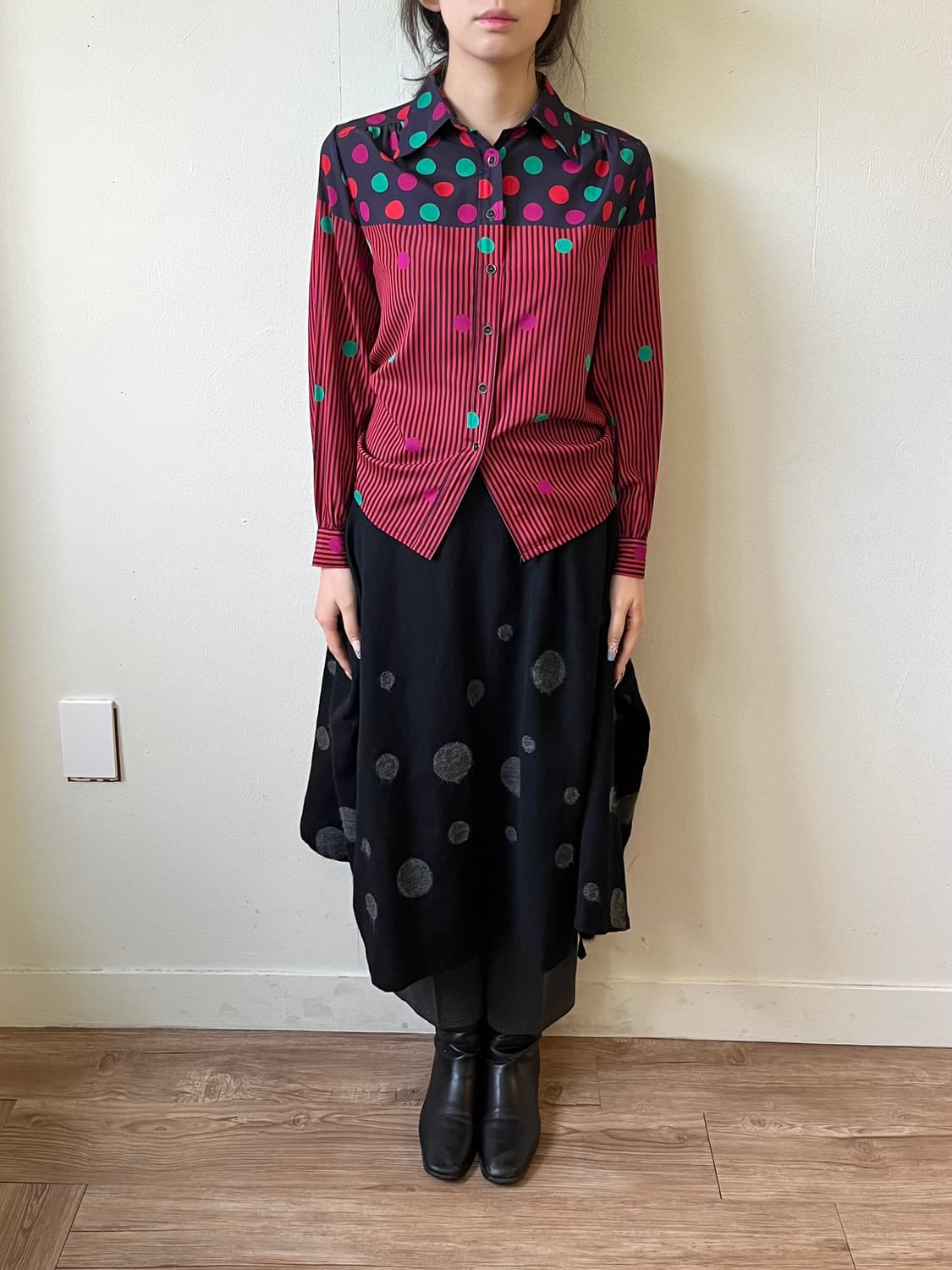 japan Vtg 아트 셔츠 상품이미지8