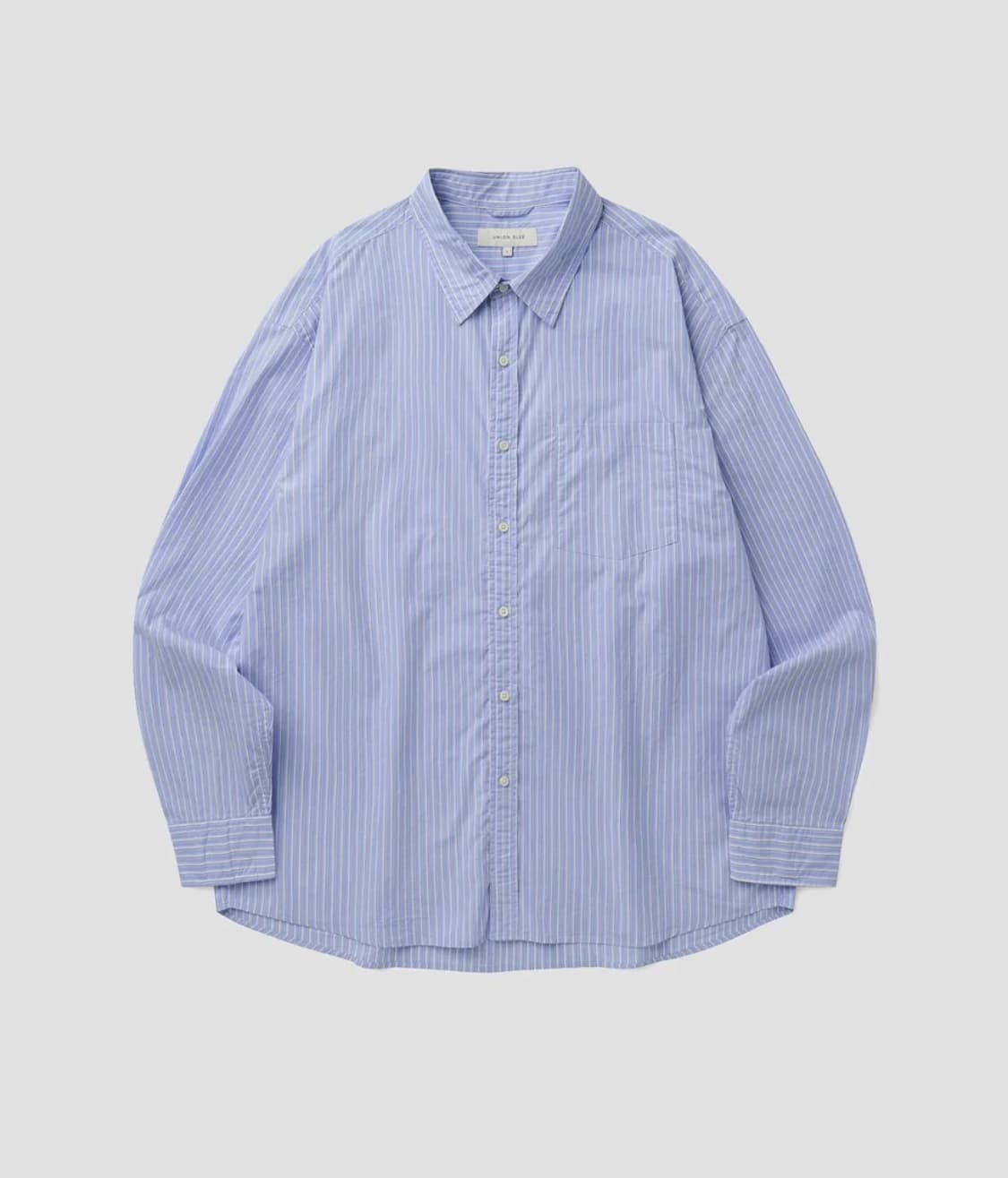 (L) 유니온블루X스토커즈 BRIGHTON STRIPE SHIRT 상품이미지1