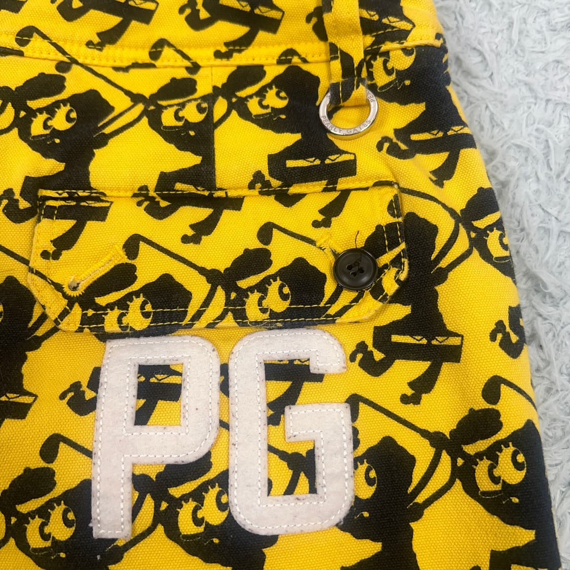 파리게이츠 x 스펀지밥 스퀘어팬츠 골프반바지 상품이미지7