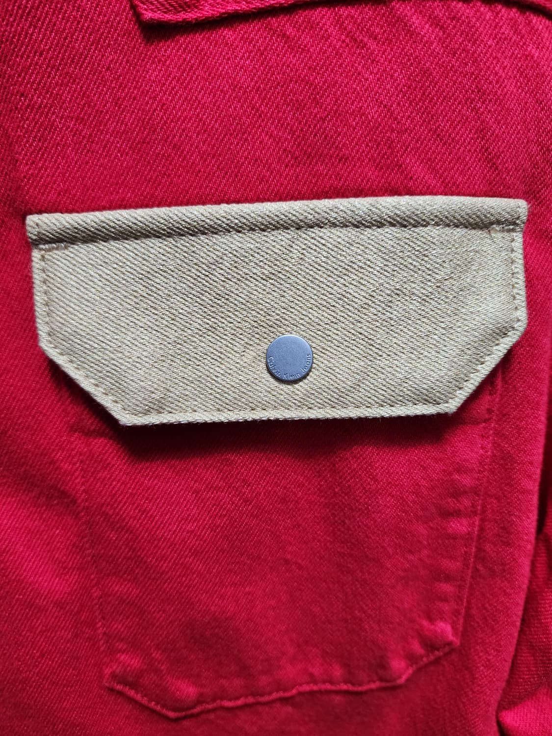 캘빈클라인 라프시몬스 레드 웨스턴셔츠 상품이미지3