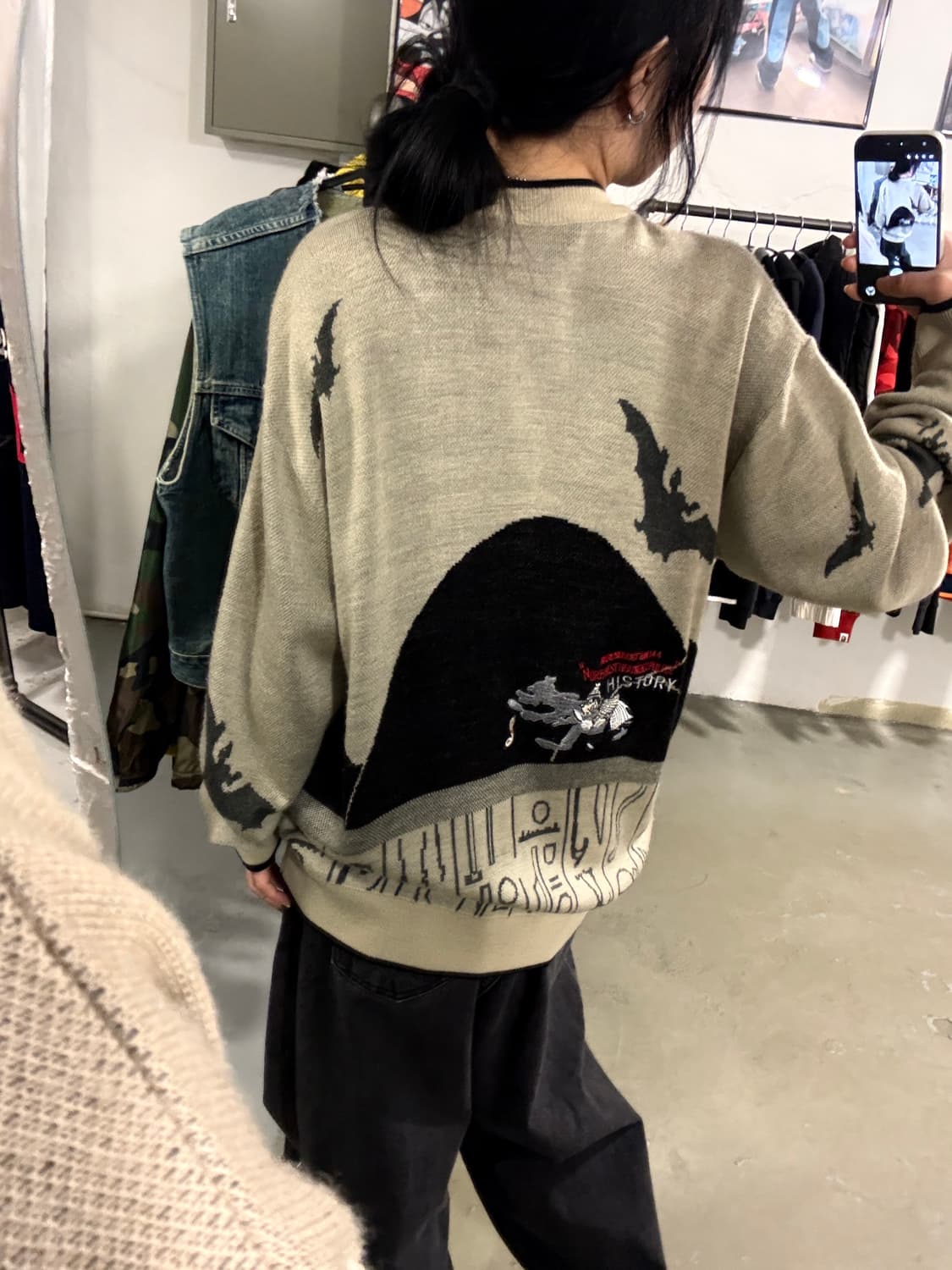 VTG ice zoo sports  가디건 상품이미지4