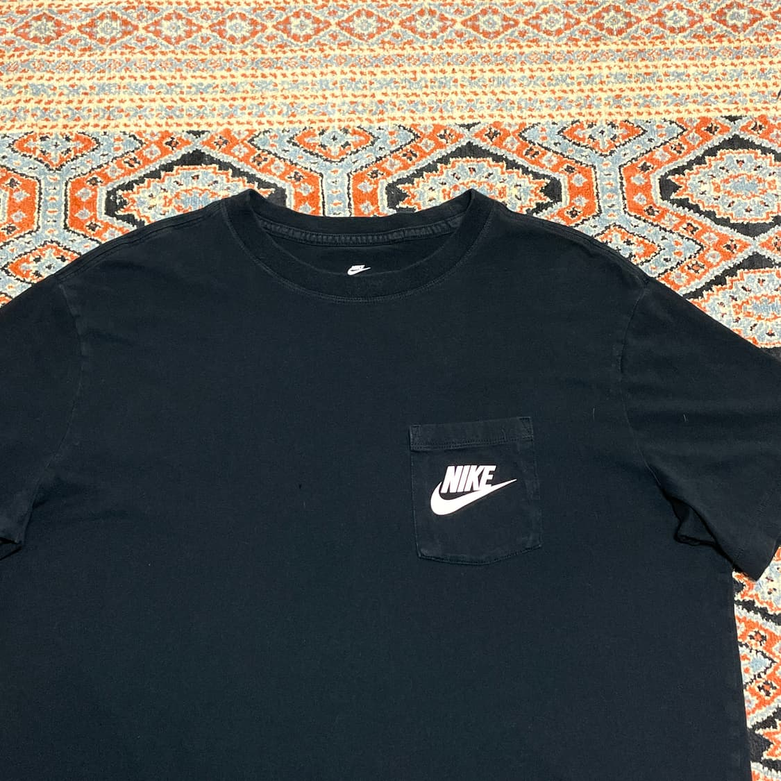 나이키 백프린팅 블랙 포켓 반팔티셔츠 남성XL 상품이미지2