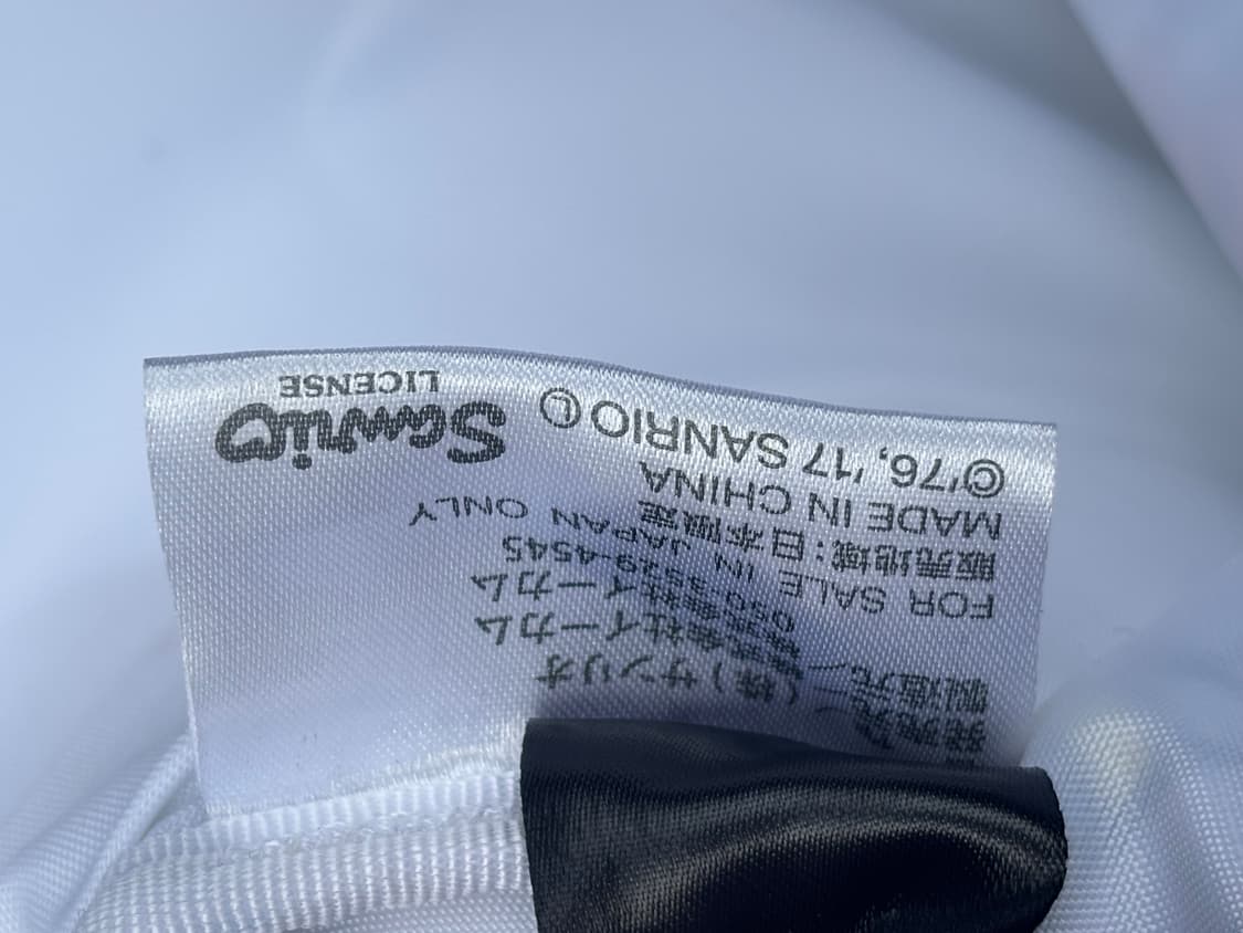 헬로키티 패턴 화이트 백팩 상품이미지7