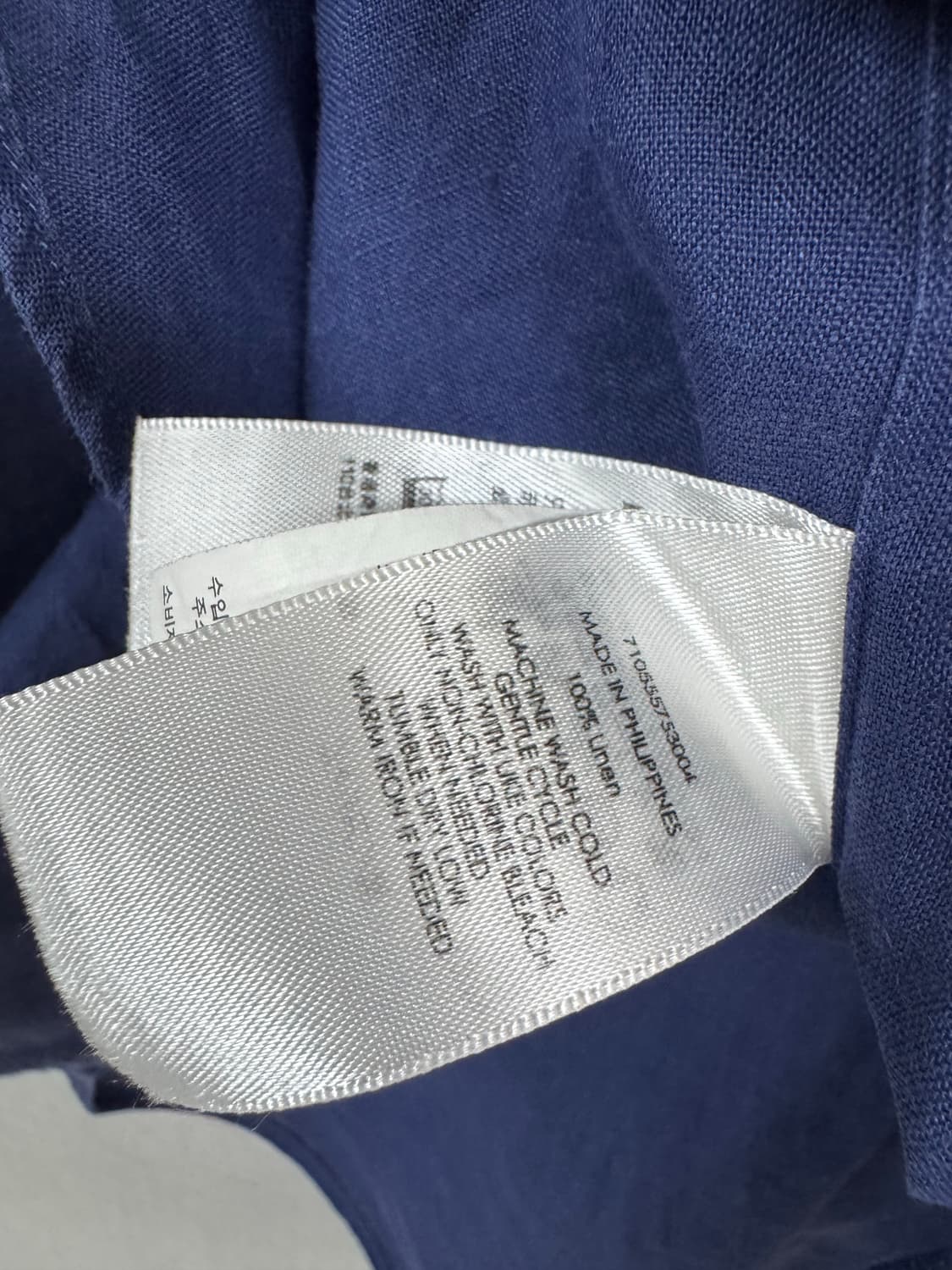 폴로 랄프로렌 린넨 반팔 셔츠 상품이미지4