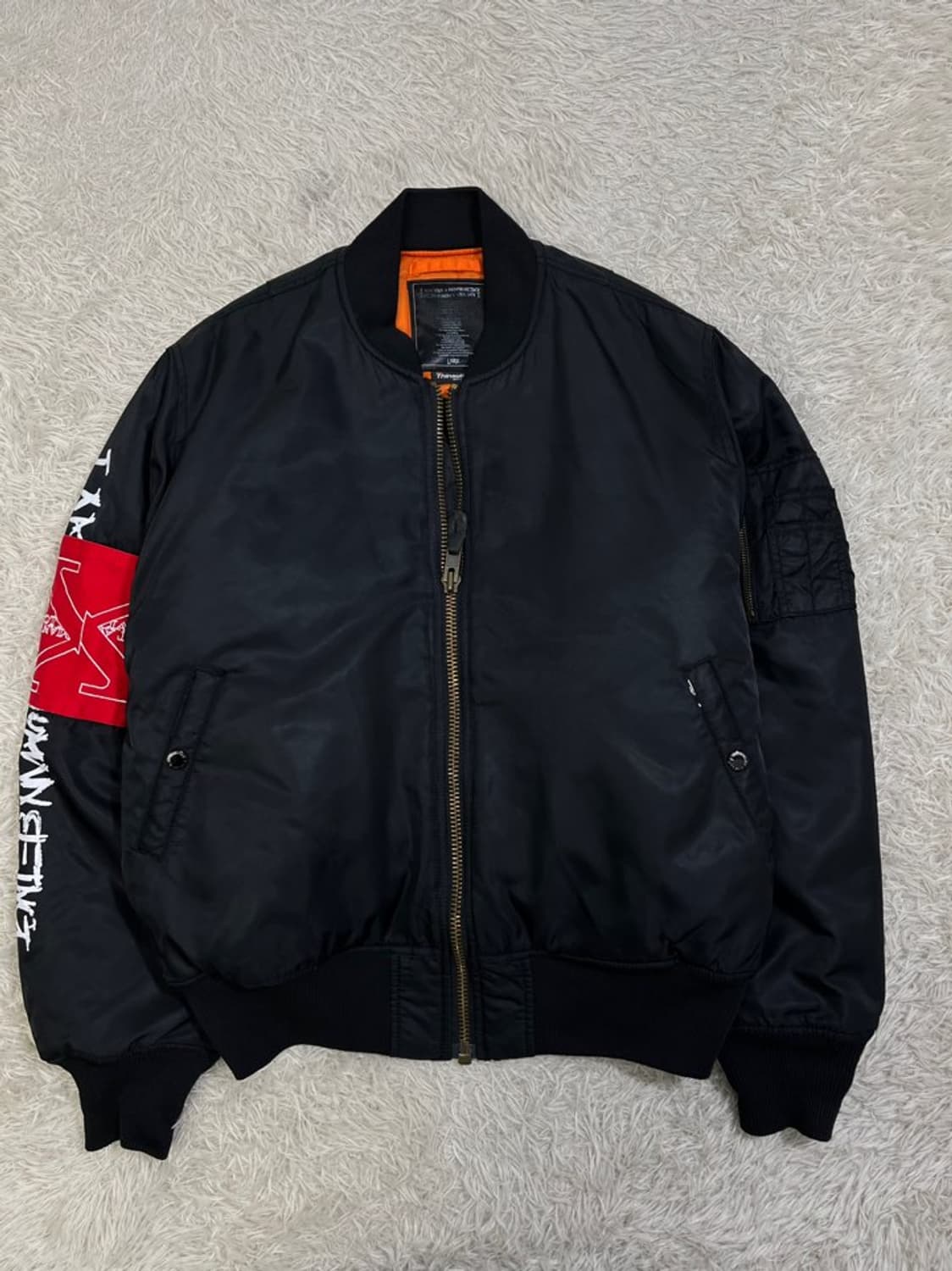 아임낫어휴먼비잉 항공 점퍼/#2884 상품이미지1