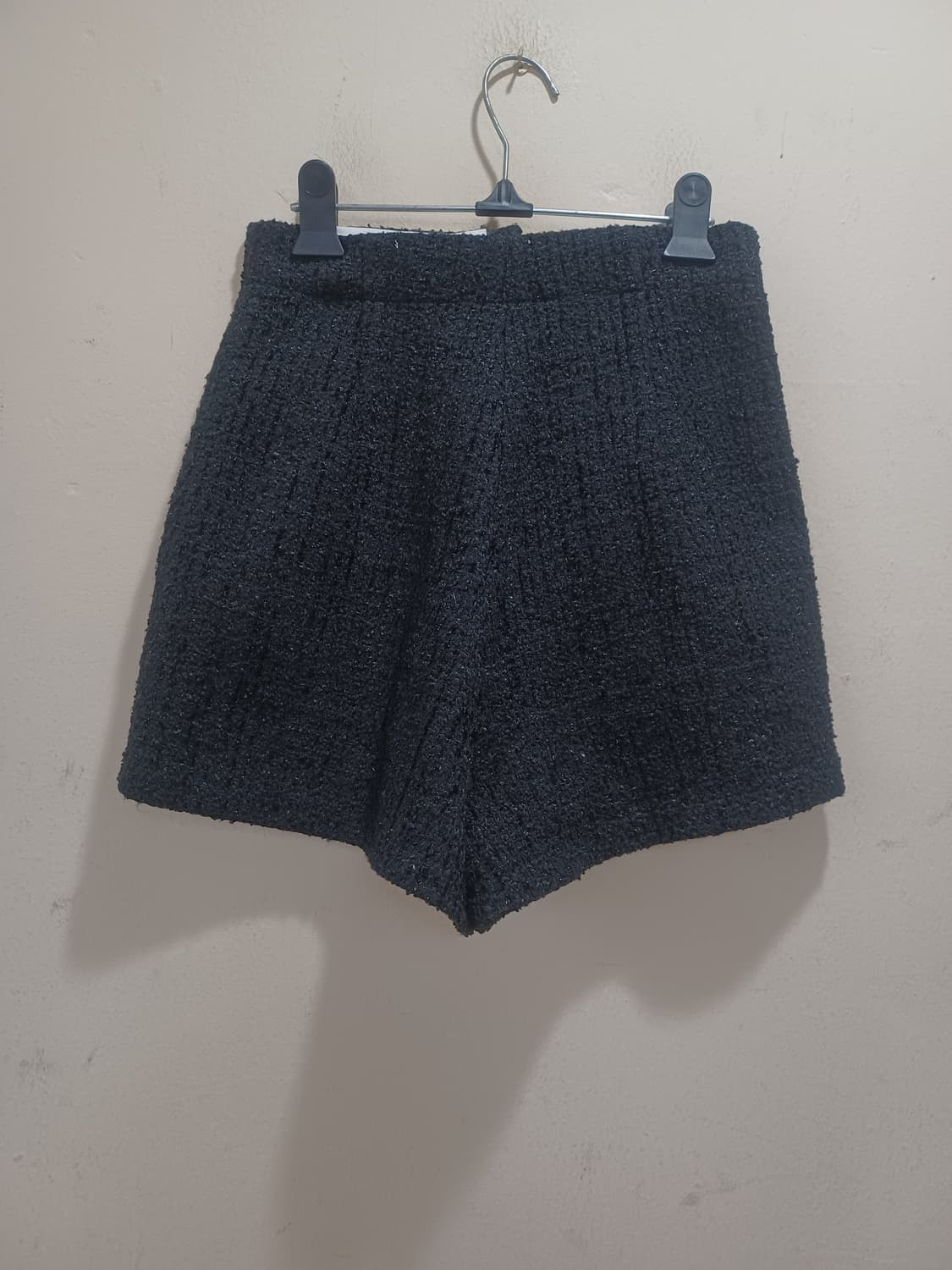 Angelo Bianco 안젤로 비안코 블랙 트위드 반바지  상품이미지2