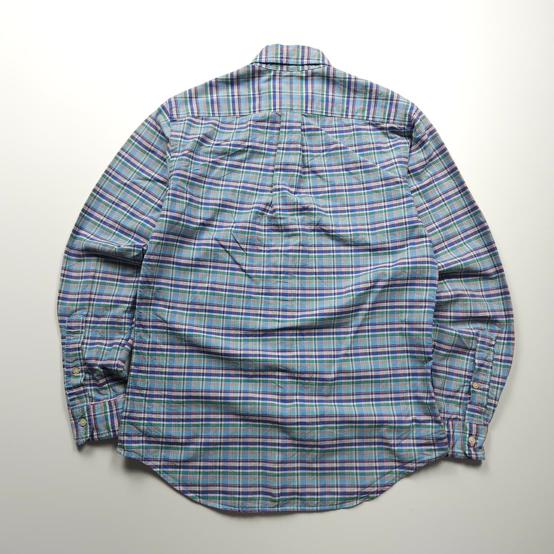 폴로 랄프로렌 신형 포니 글랜체크 옥스포드 셔츠 (M) 상품이미지2