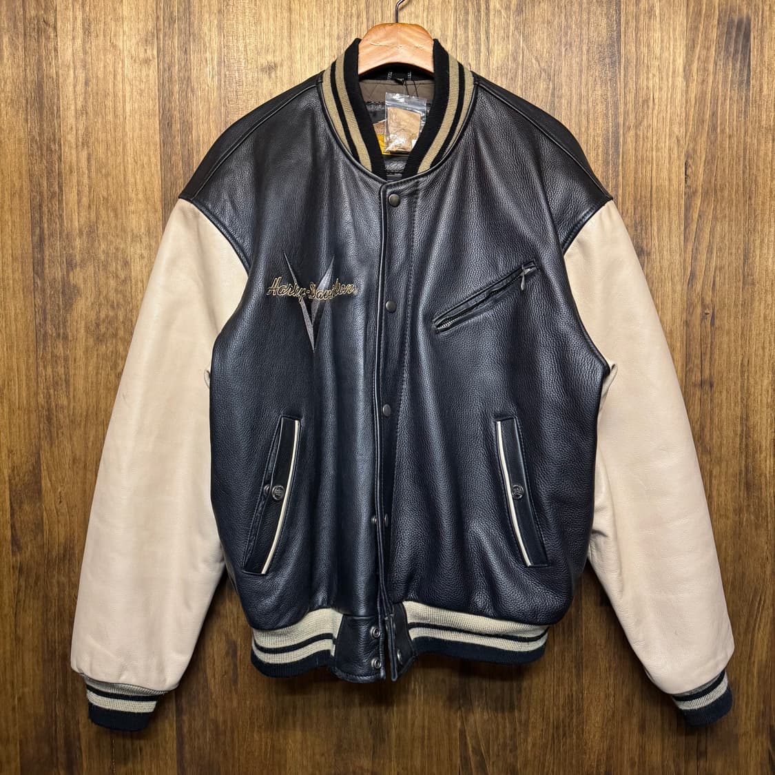 HARLEY-DAVIDSON leather bomber jacket 상품이미지2