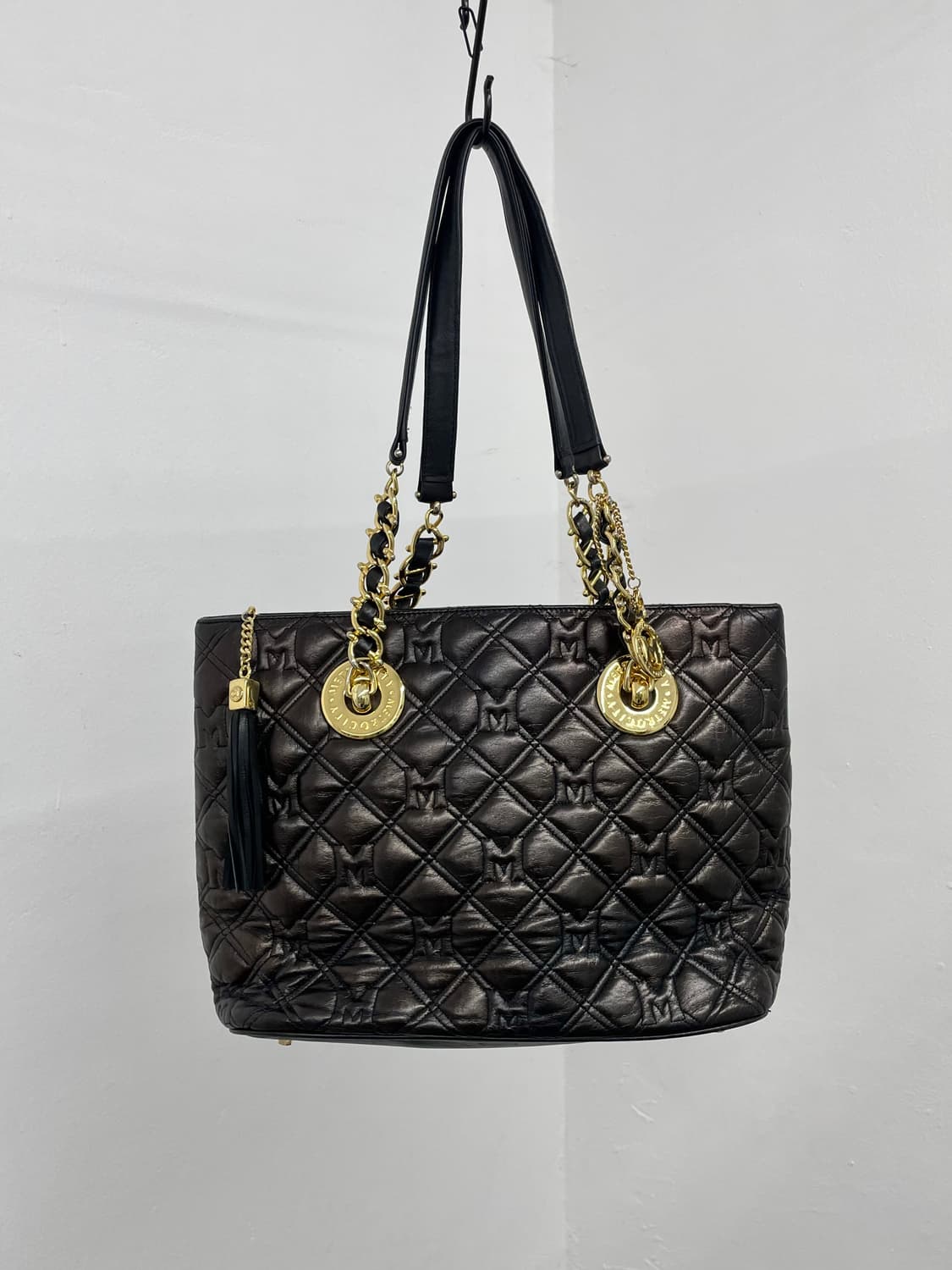 메트로시티 갸루 퀼팅 체인 태슬백  상품이미지5