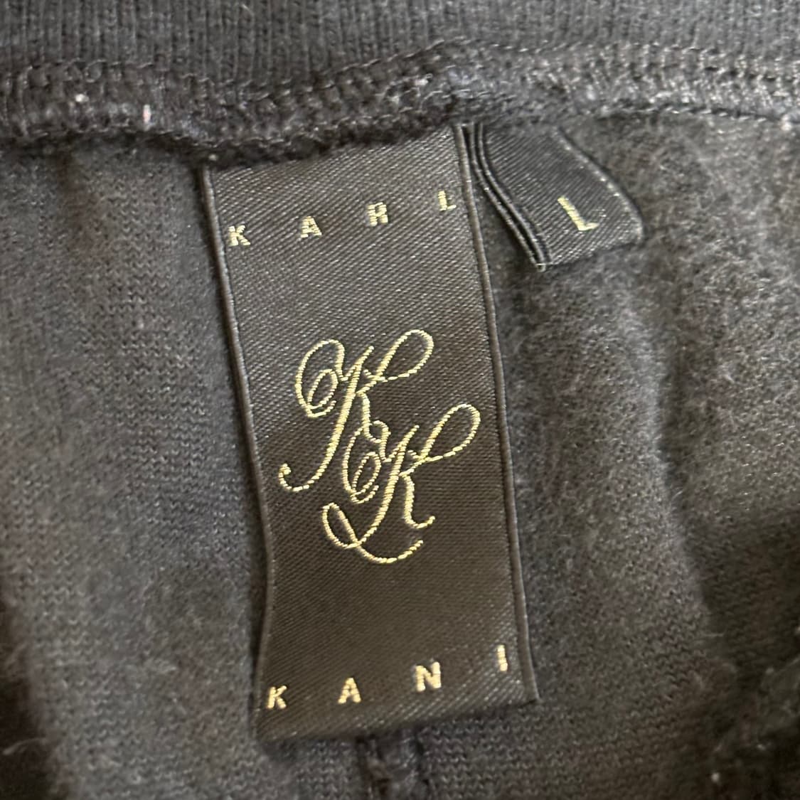 칼카니 시그니처 골드 자수 벨루어 조거 팬츠 상품이미지8