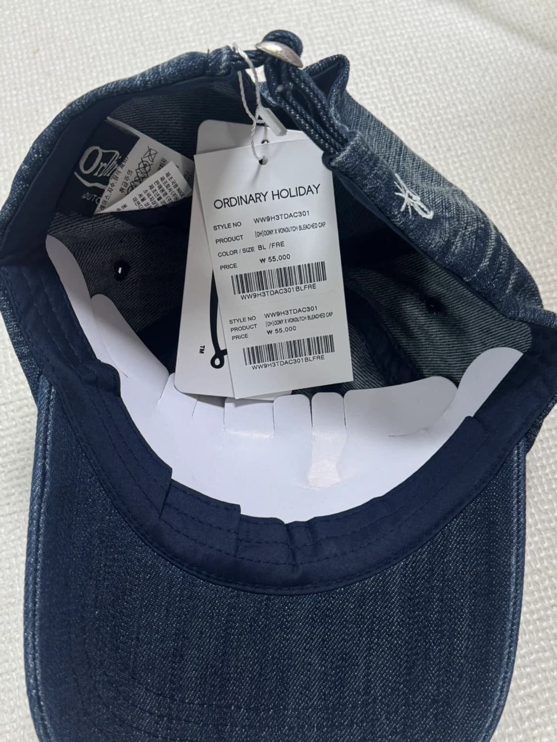 본더치 odnr 블리치 캡 새상품 (55000원) 상품이미지7