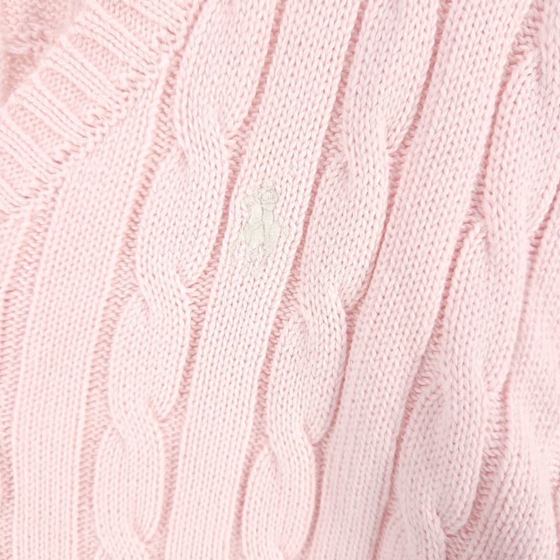 [여L]폴로랄프로렌 코튼 브이넥 니트[Y63-003]/레이디블루 상품이미지5