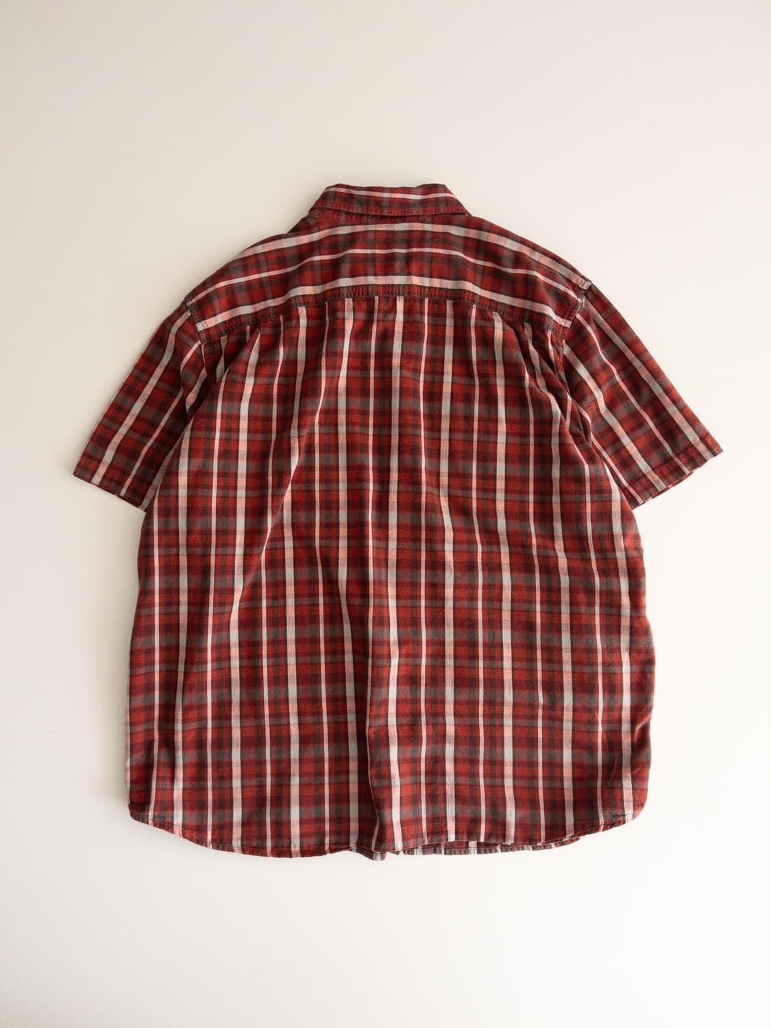 칼하트 투포켓 체크 반팔셔츠 2XL 상품이미지6