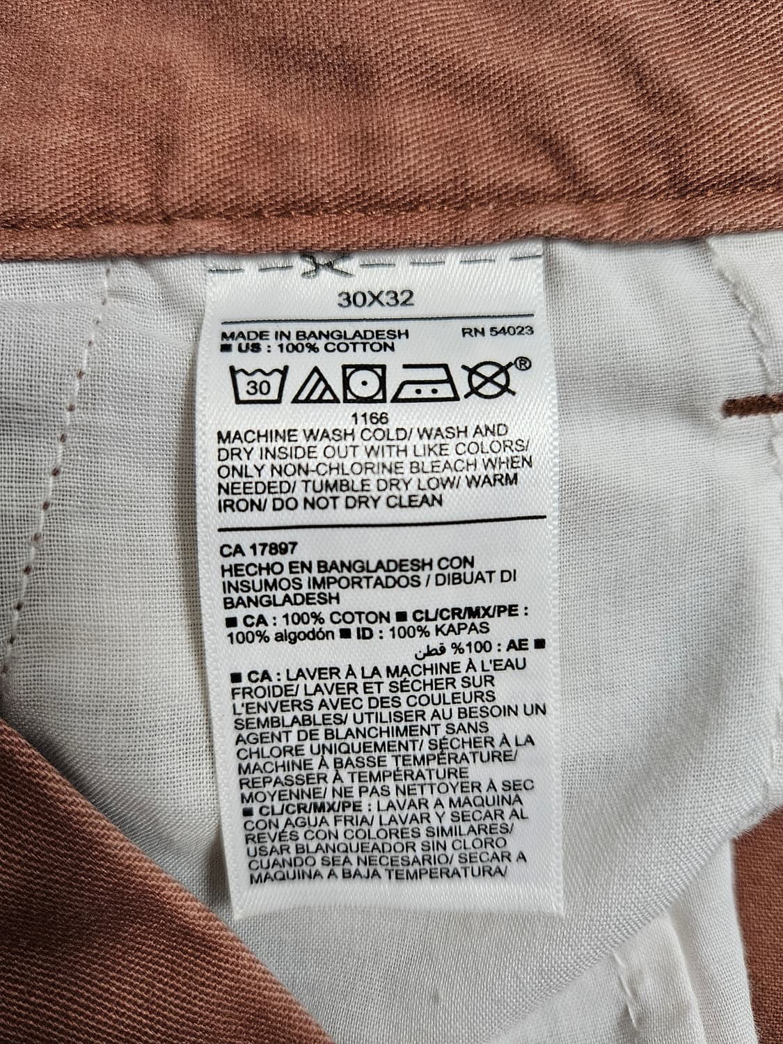 올드네이비 코튼 팬츠 30X32 상품이미지4