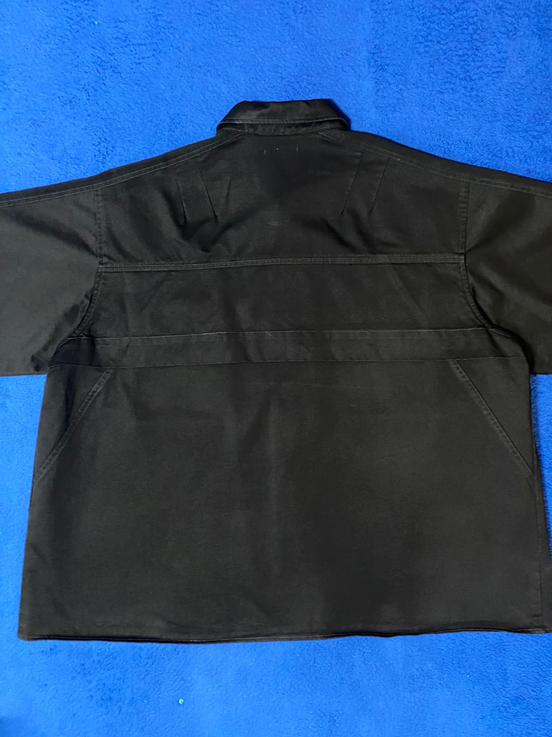 FARFROMWHAT 파프롬왓 파아카이브 오버사이즈 워크 셔츠 블랙 1 상품이미지4