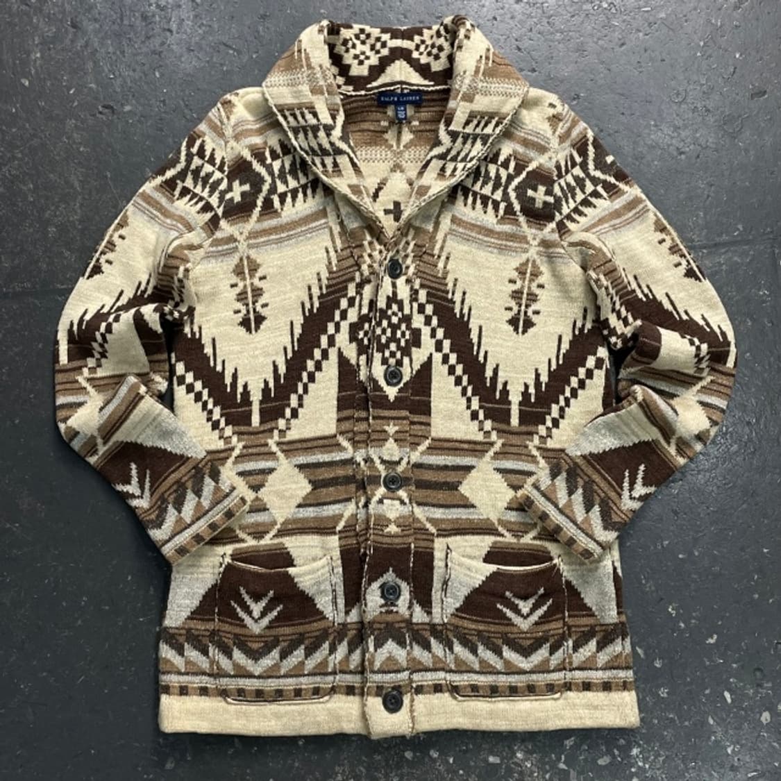 100 랄프로렌 에스닉 나바호 가디건  상품이미지1
