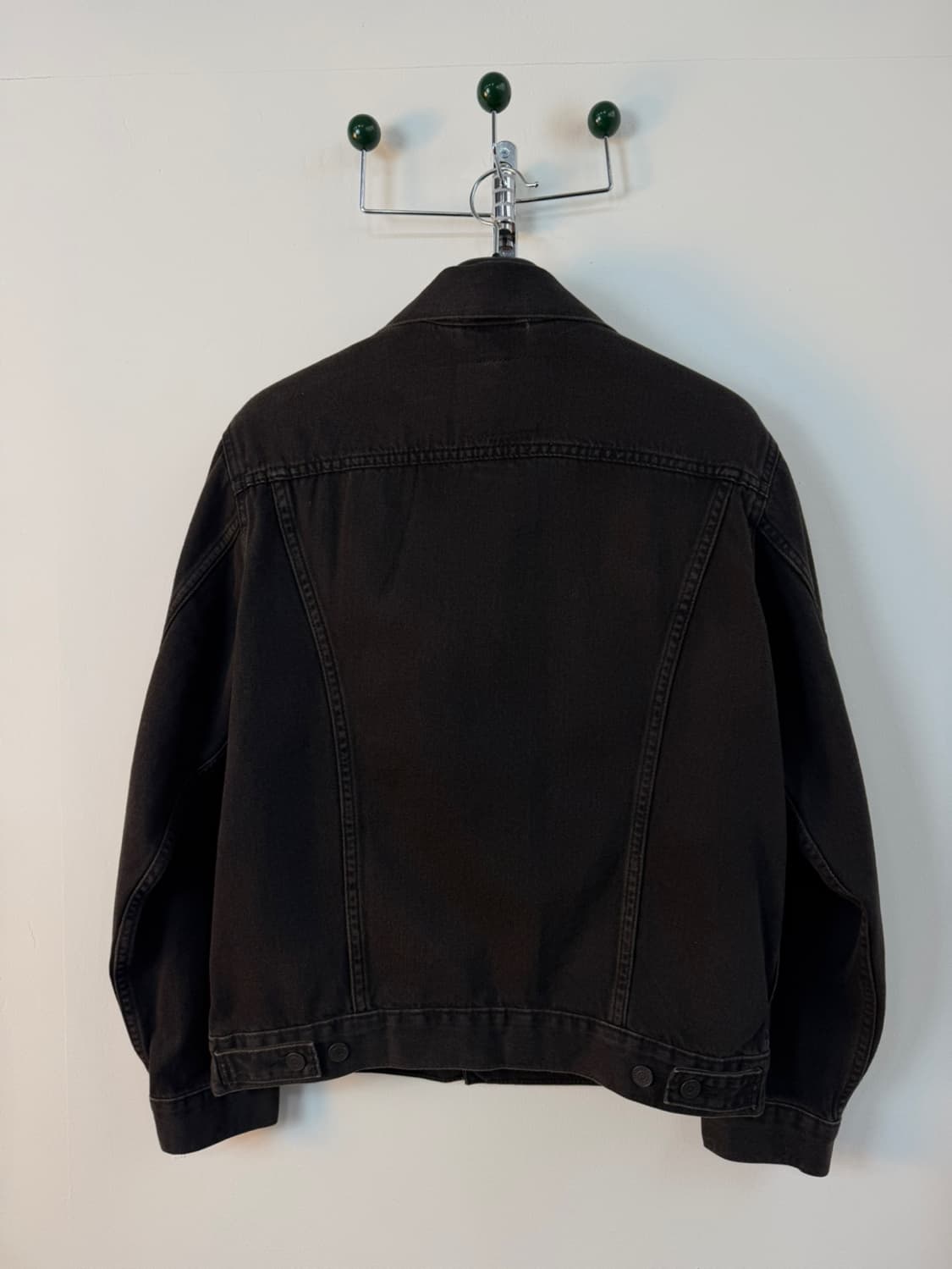 리바이스 프리미엄 3세대 흑청 트러커 자켓  상품이미지2