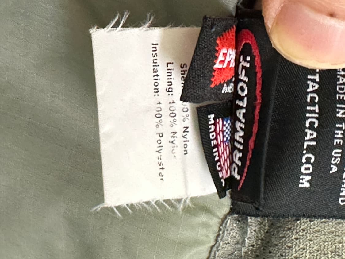 미군 프리마로프트 레벨7 level 7 파카 상품이미지5