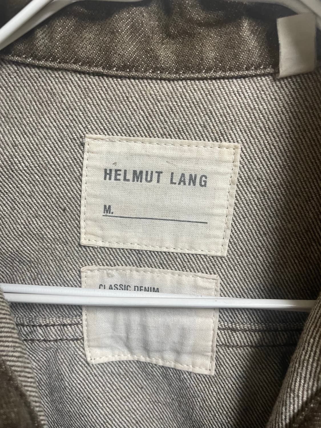 90~00’s helmut lang classicdenim trucker 상품이미지5