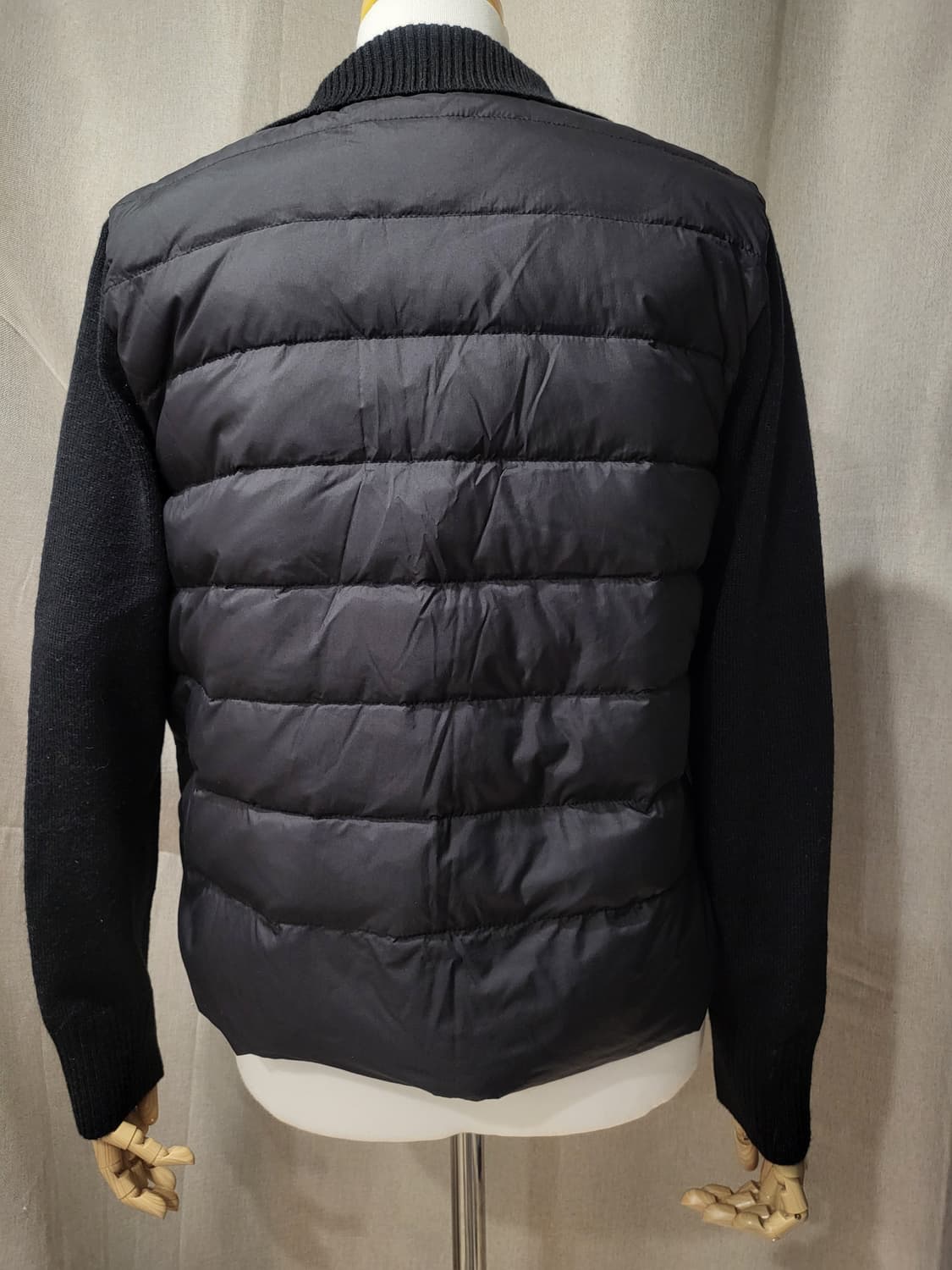 택포🎁새상품 경량 오리털 가디건 니트 덕다운 폴라 스웨터 패딩 상품이미지3