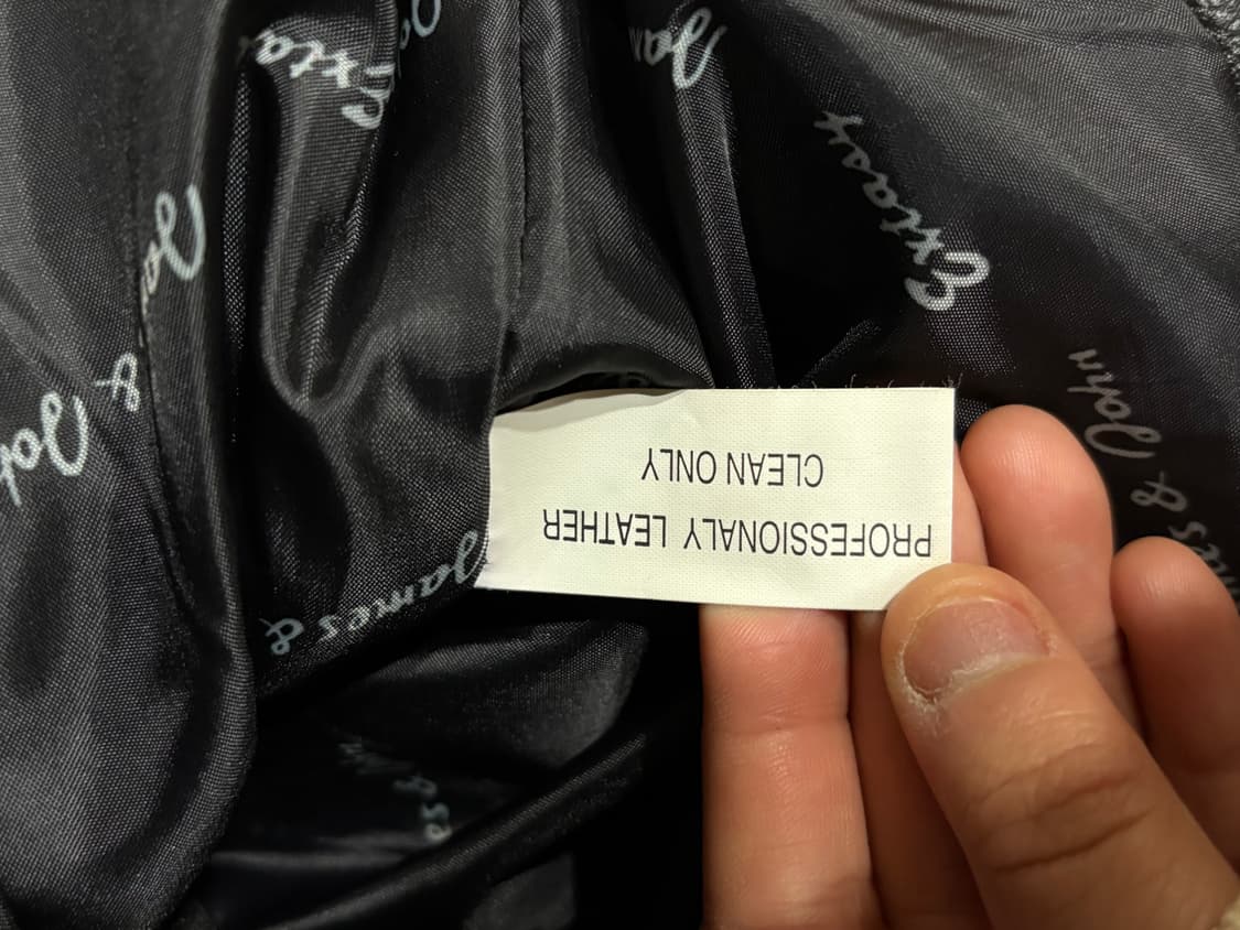 extasy 퍄치 포인트 레더 레이싱자켓 상품이미지8