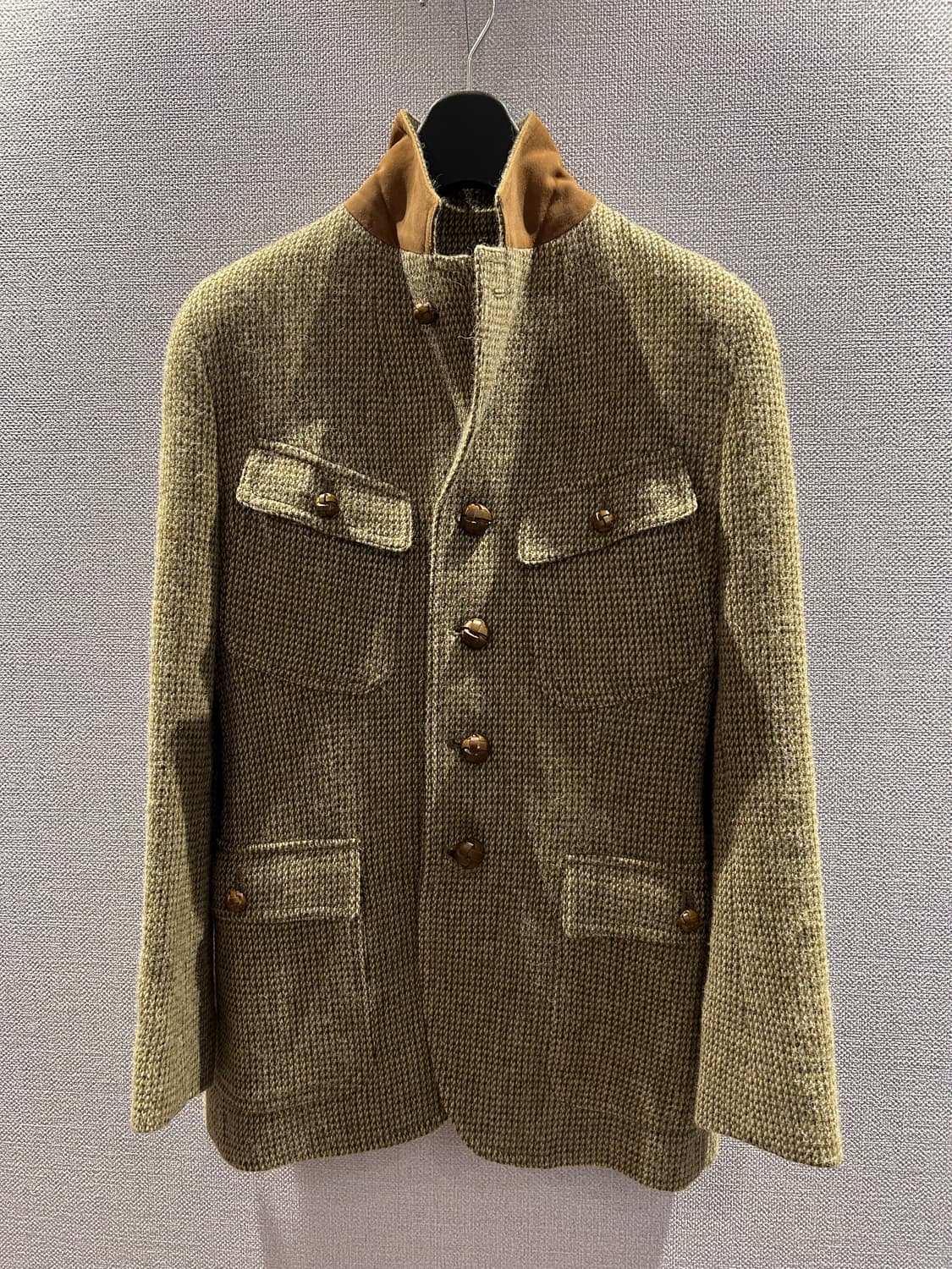 랄프로렌 이태리 메이드 알파카 블렌드 사파리 블레이저 상품이미지2