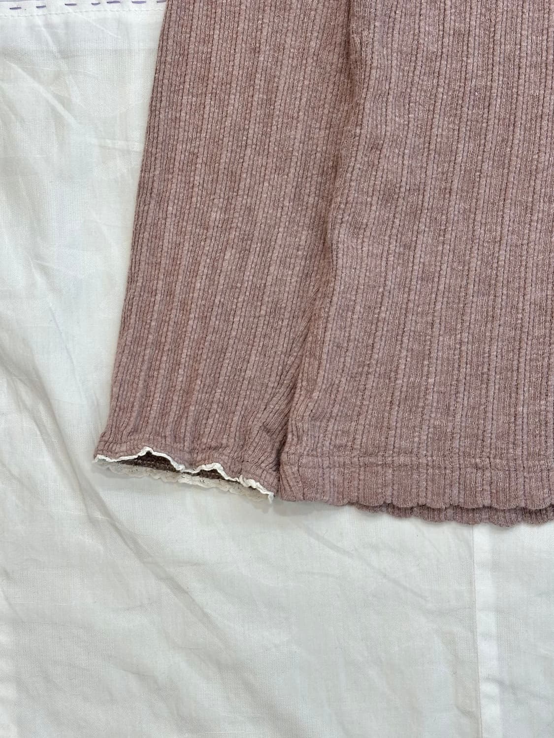 SM2 빈티지 핑크 레이스 티 상품이미지8