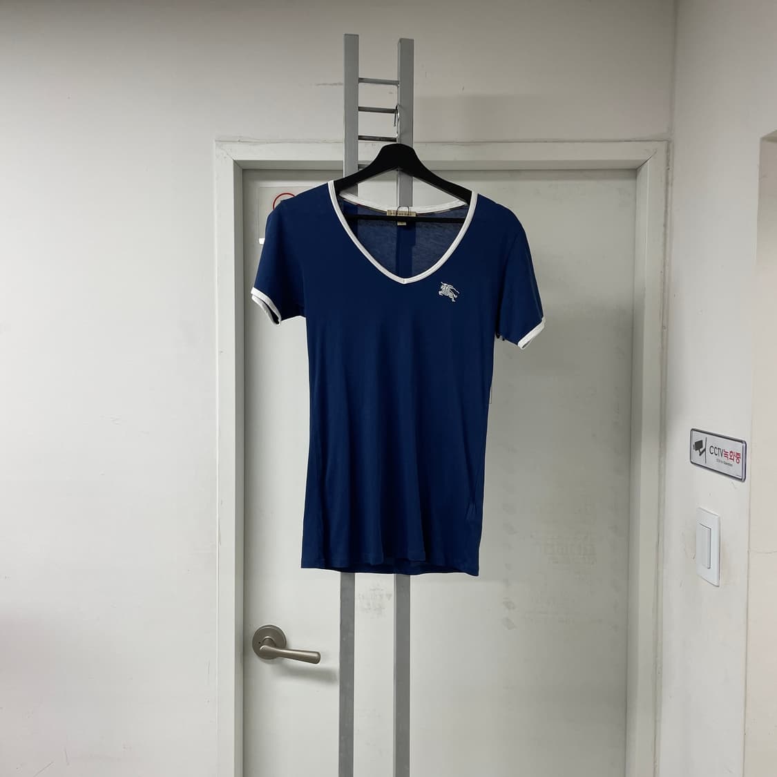 버버리 반팔 티셔츠 블루 XS(W) 상품이미지1