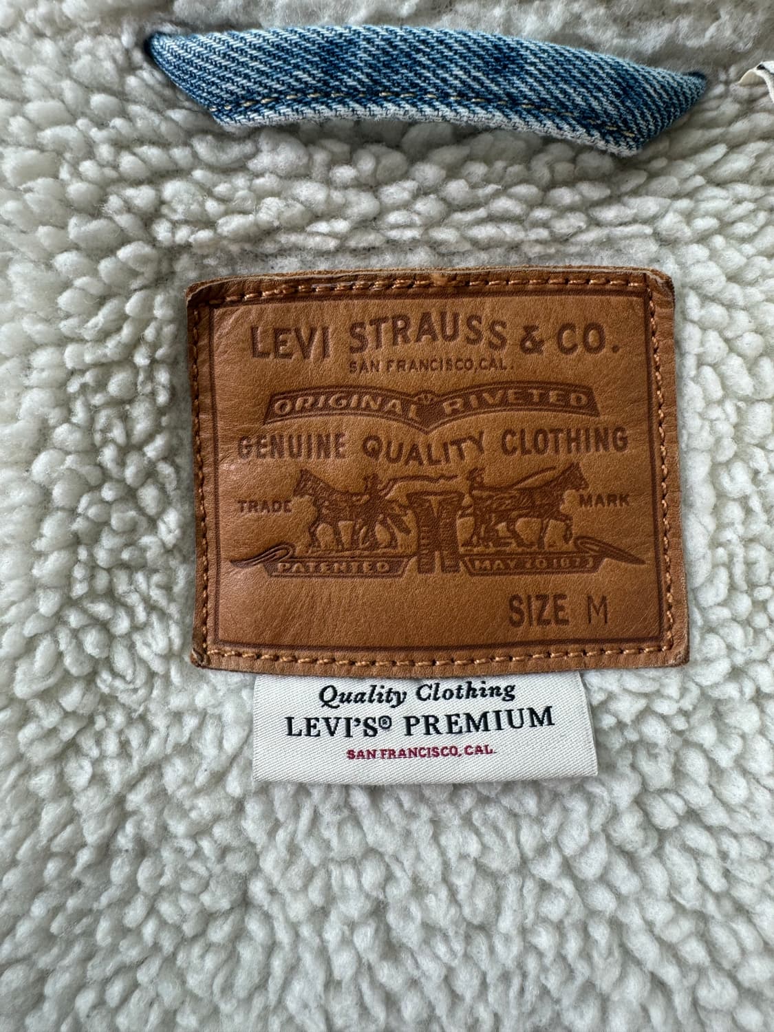 Levi’s premium sherpa jacket gdragon 상품이미지5