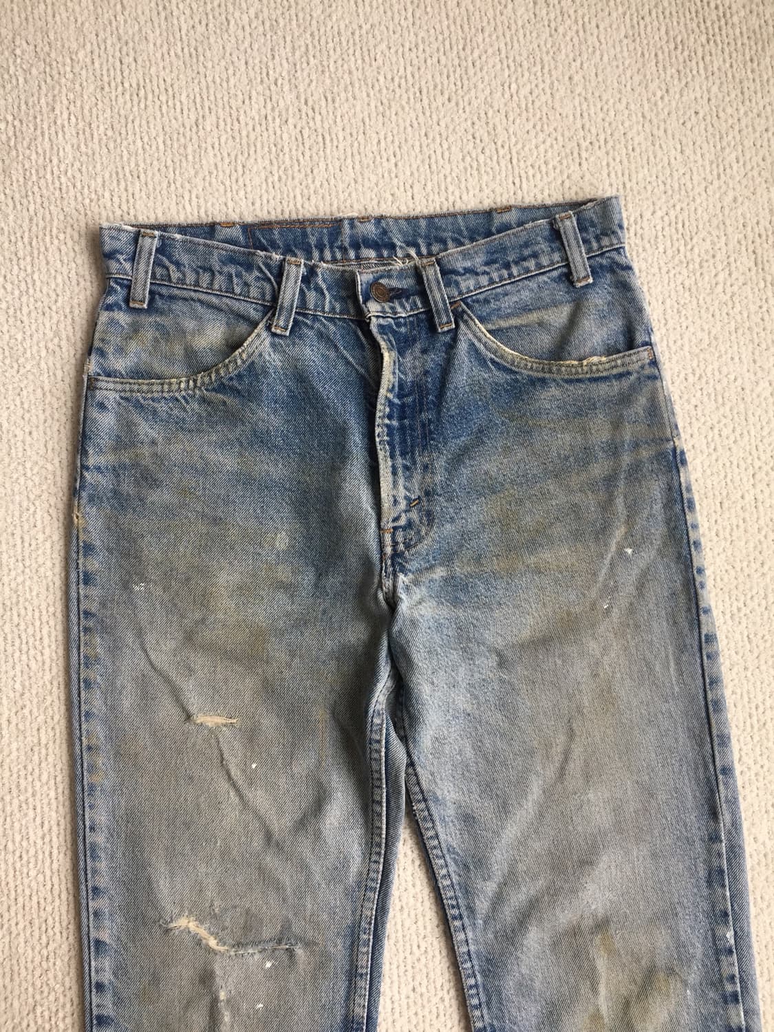 70‘s levis 리바이스 646 벨바텀 부츠컷 데님 상품이미지2