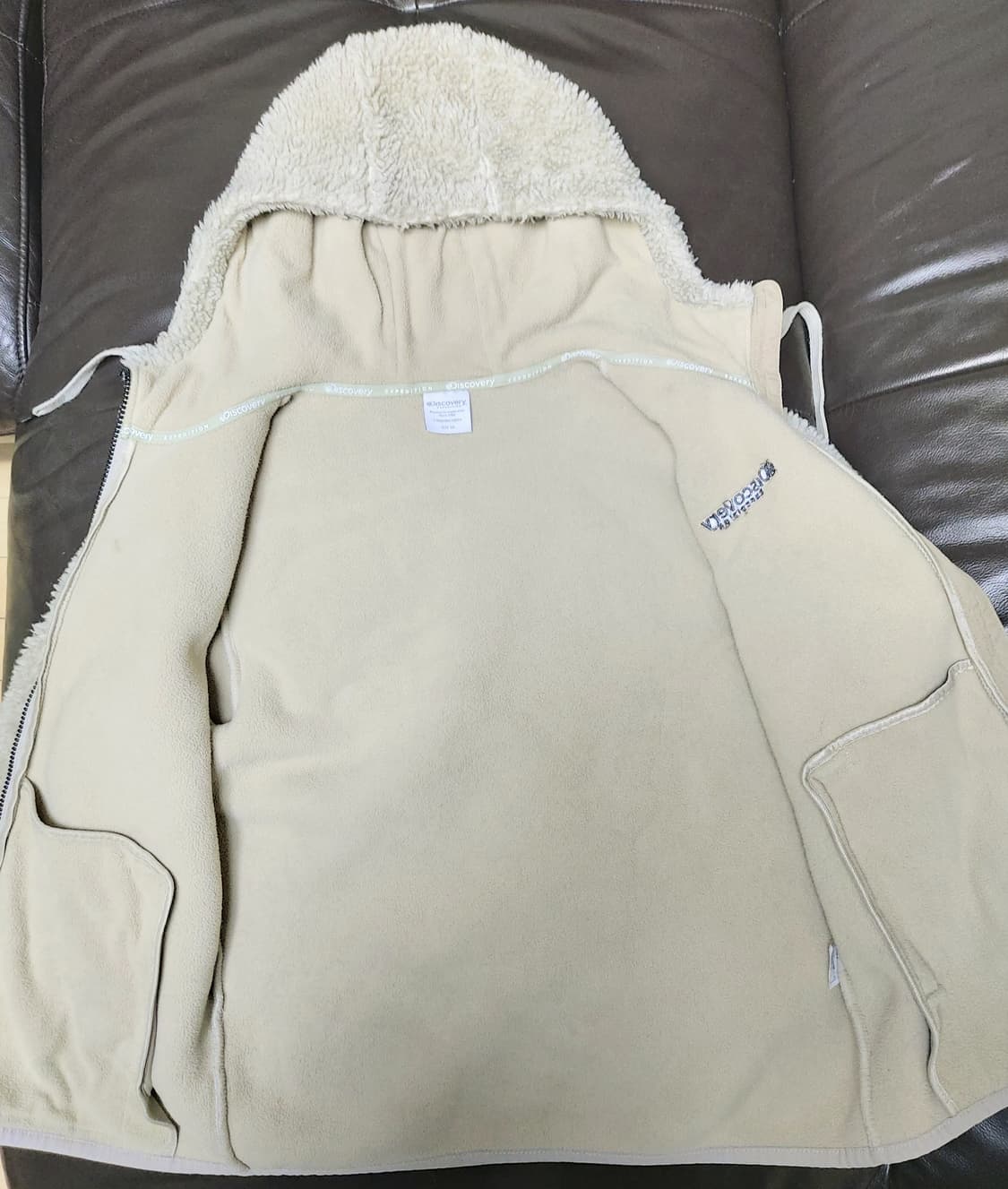 디스커버리 여성 테크 후리스 후드자켓(90) 상품이미지6