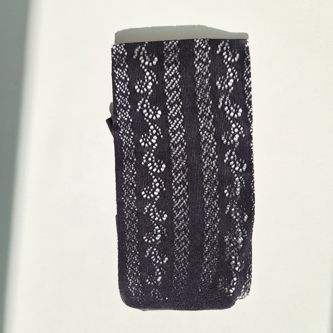 UNIQLO 블랙 레이스 패턴 메쉬 망사 팬티스타킹 상품이미지3