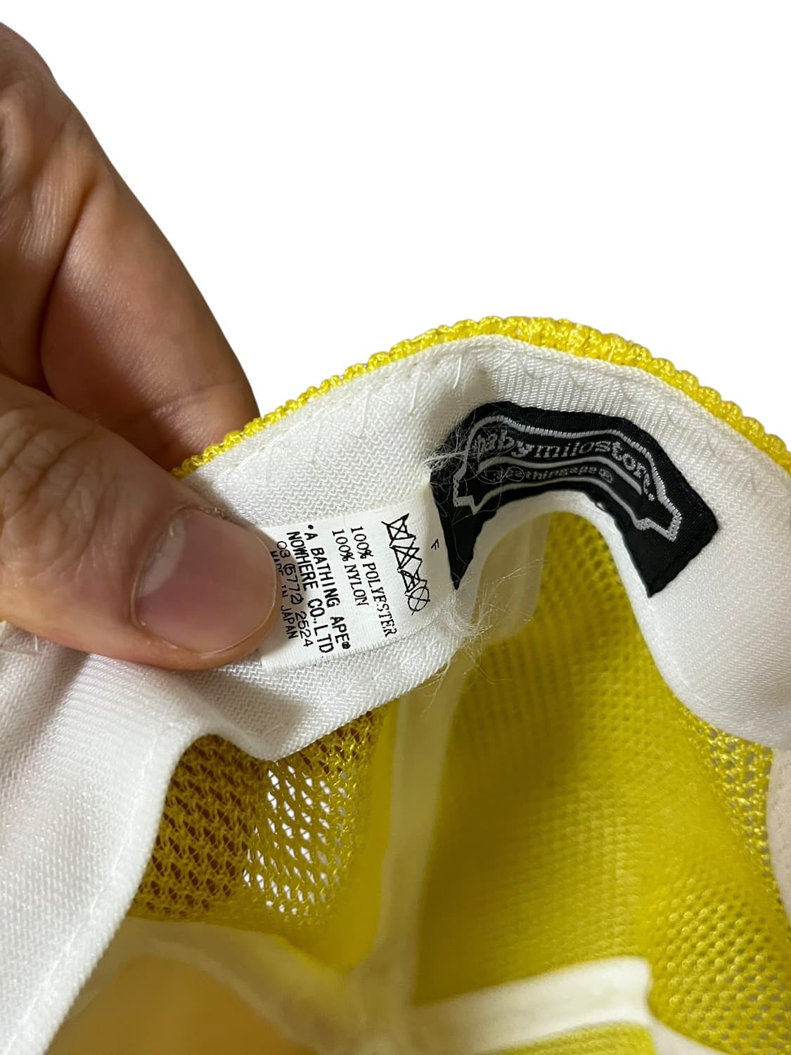 베이프 마일로 스타 캡 모자 상품이미지3