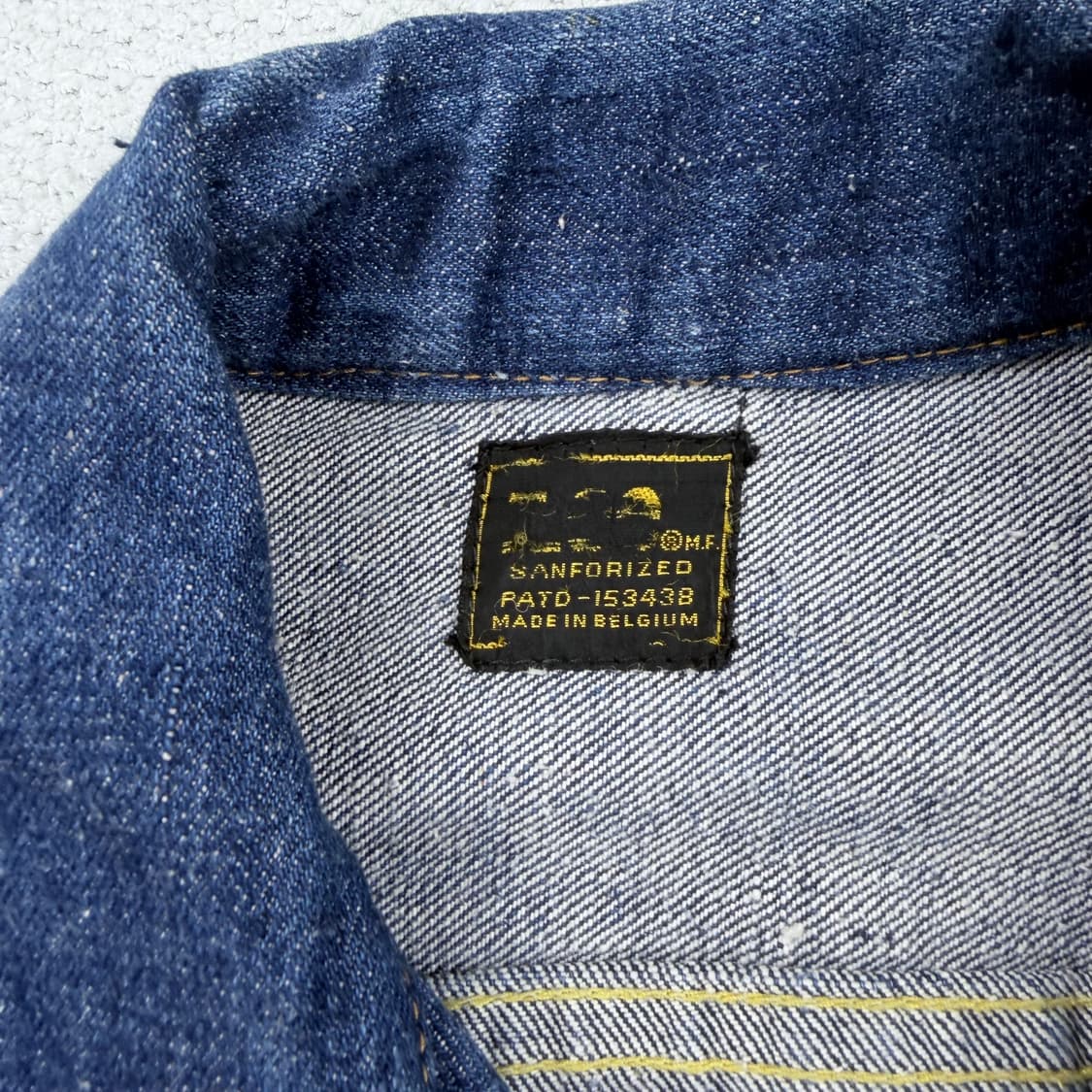 70s Lee 220j 데님 자켓 (made in belgium) 상품이미지5