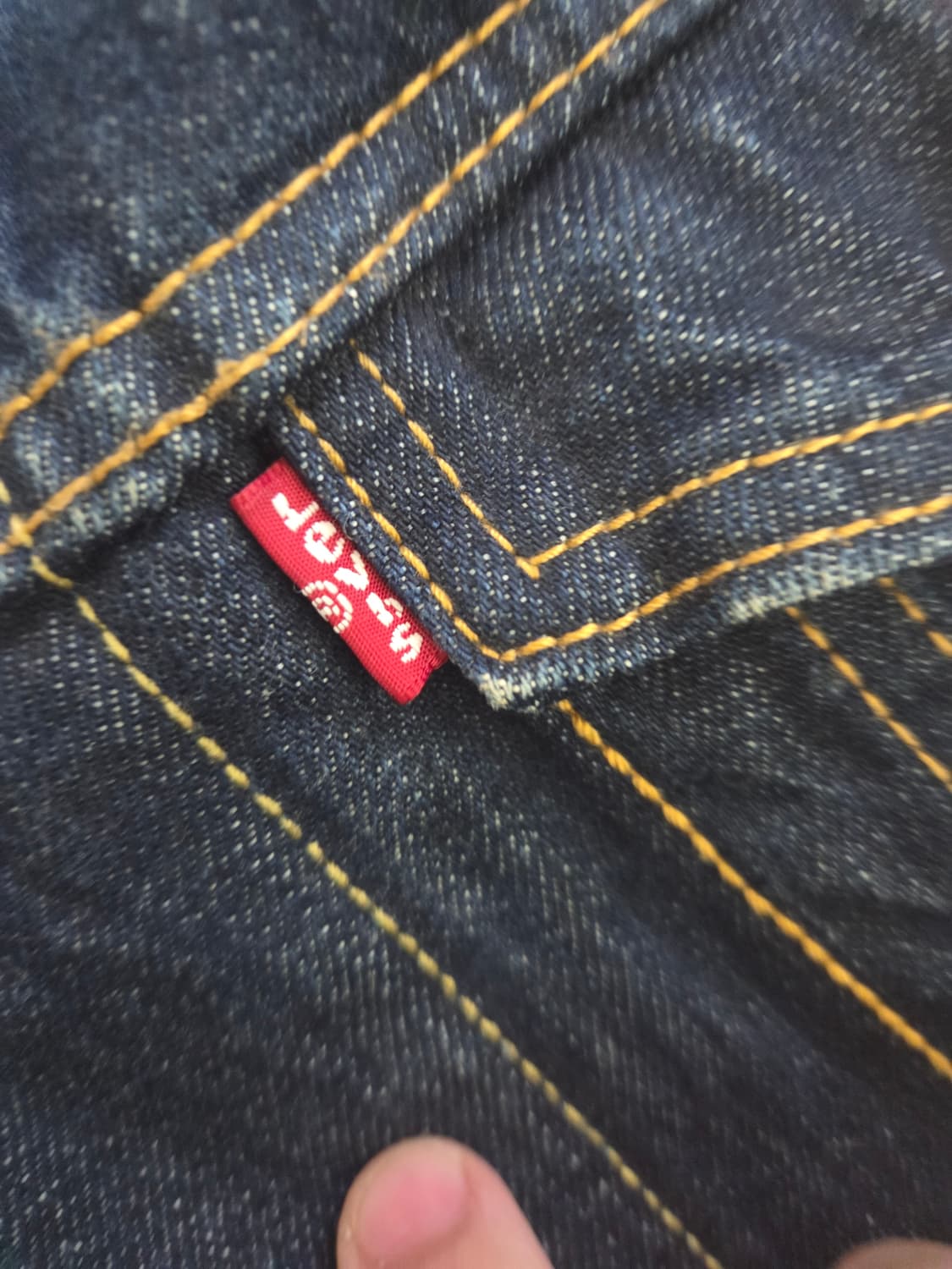 리바이스 데님 자켓 타입3 트러커 자켓 인디고 상품이미지2