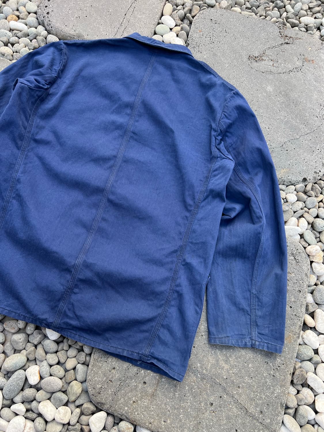 OLD VINTAGE BUCKING HBT 헤링본트윌코튼 프렌치워크자켓 상품이미지9