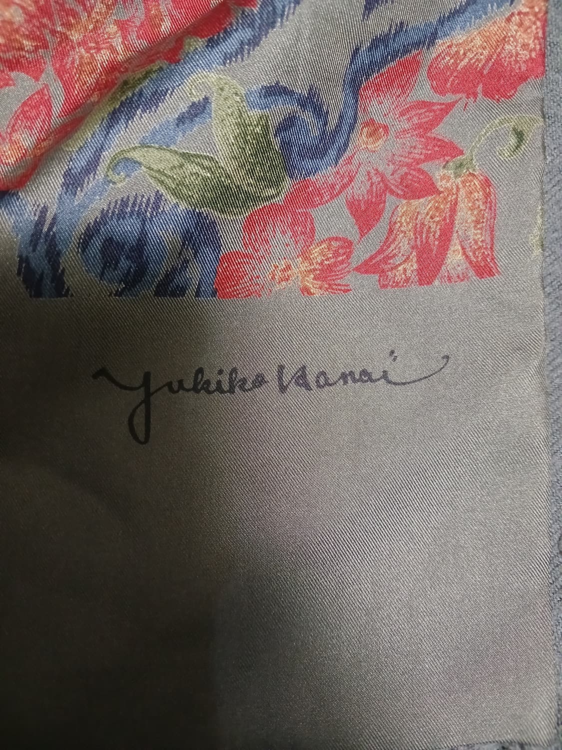 하나이 유키코 실크스카프  상품이미지2