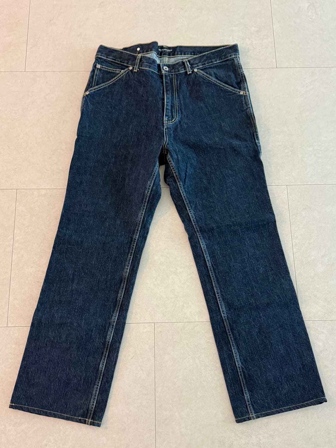 (L) 블랙아웃 워크팬츠 인디고 상품이미지1