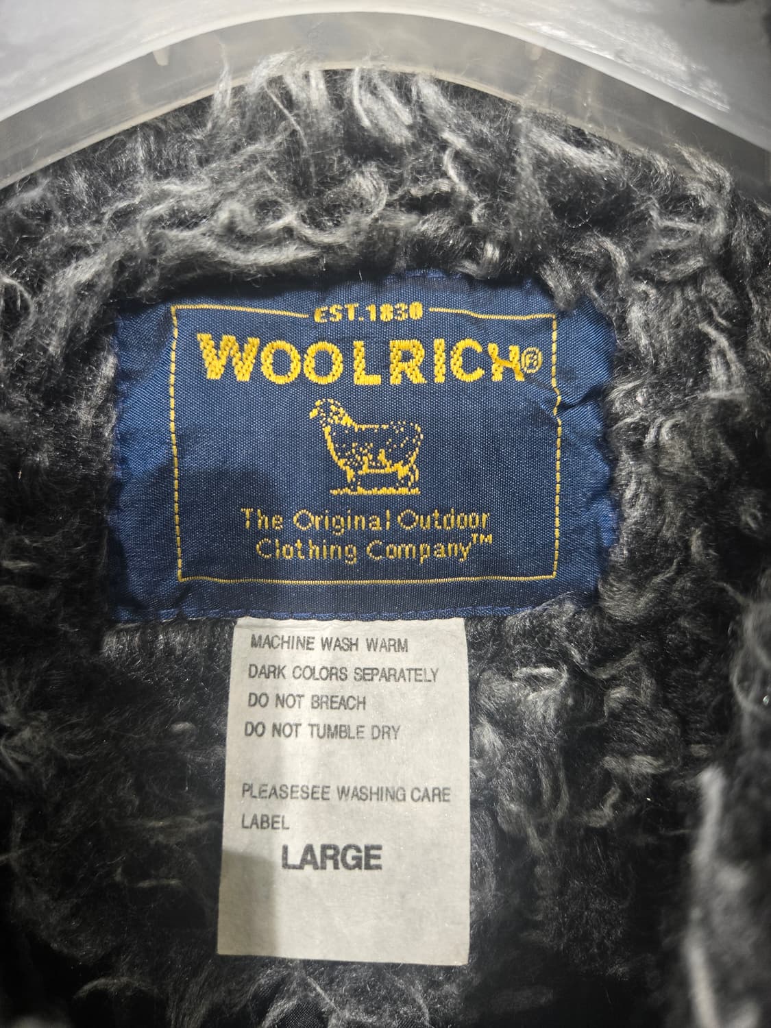 울리치 체크 패턴 퍼 카라 데님 자켓 상품이미지5