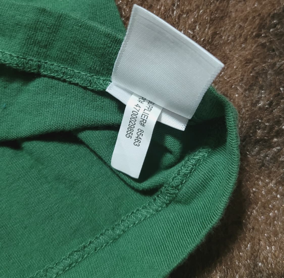 RRL  샵그린 색상 라운드 티 XL 상품이미지6