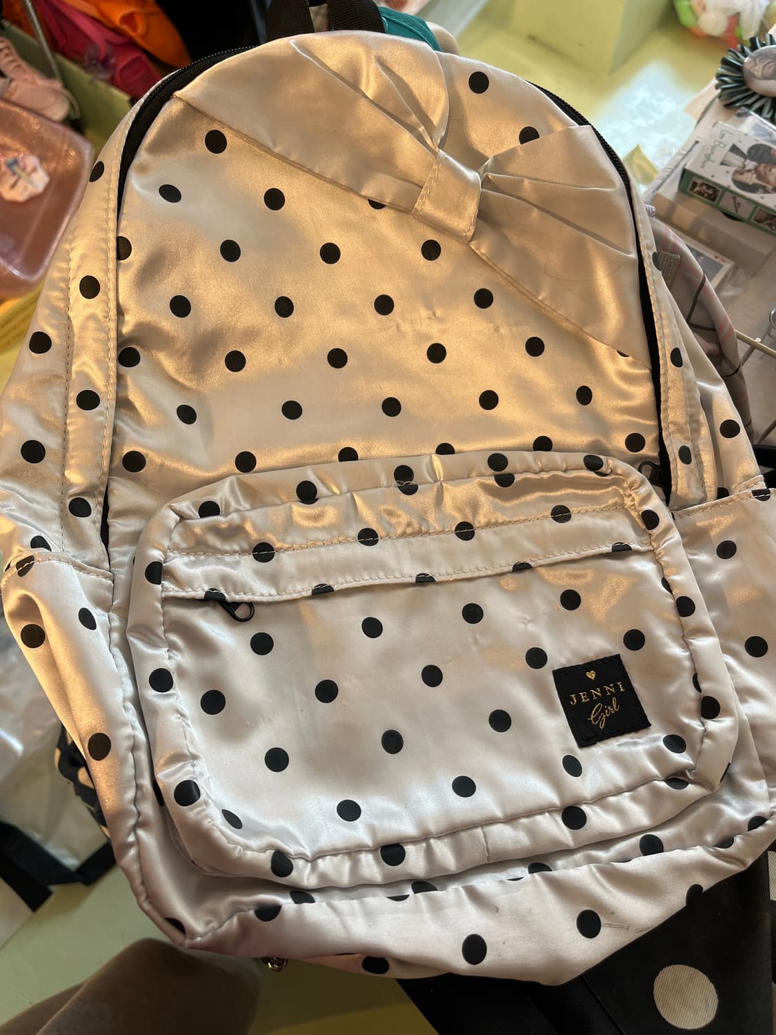 시스터제니 실버 도트 백팩 ➰ 상품이미지5