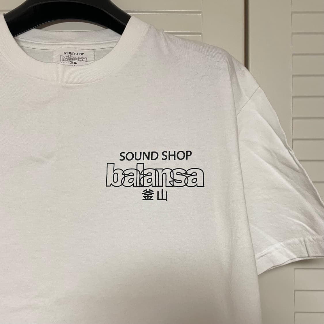 발란사 사운드샵 로고 반팔 상품이미지4