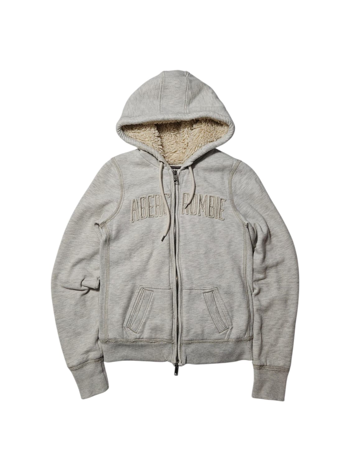 아베크롬비 대장급 울프죠 양털 후드집업 여성 M 상품이미지1