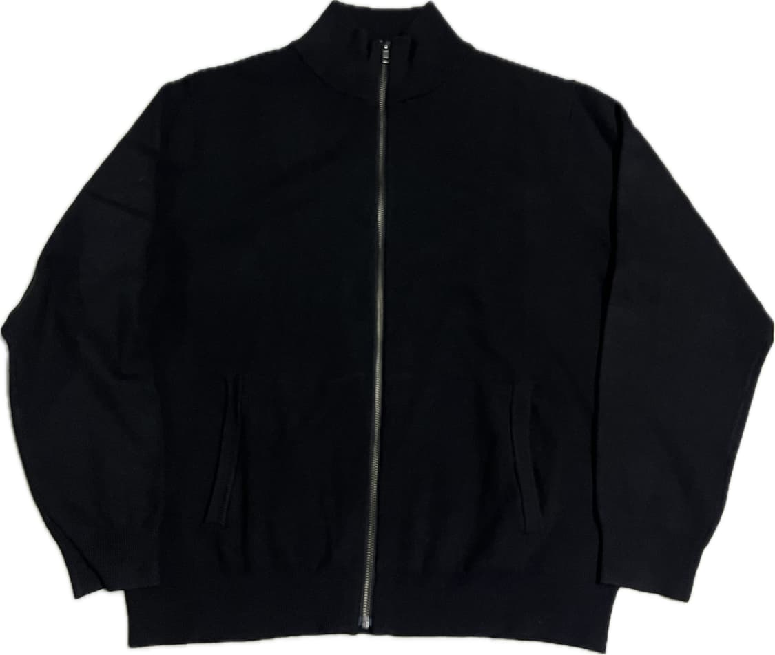 무인양품 니트집업 블랙 L 상품이미지1