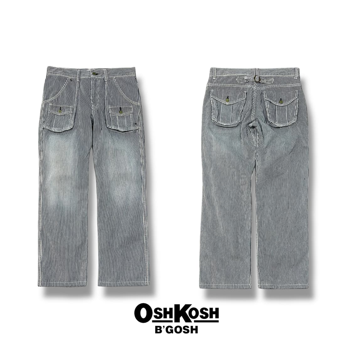  오시코시 스트라이프 워크 팬츠 y14304 상품이미지1