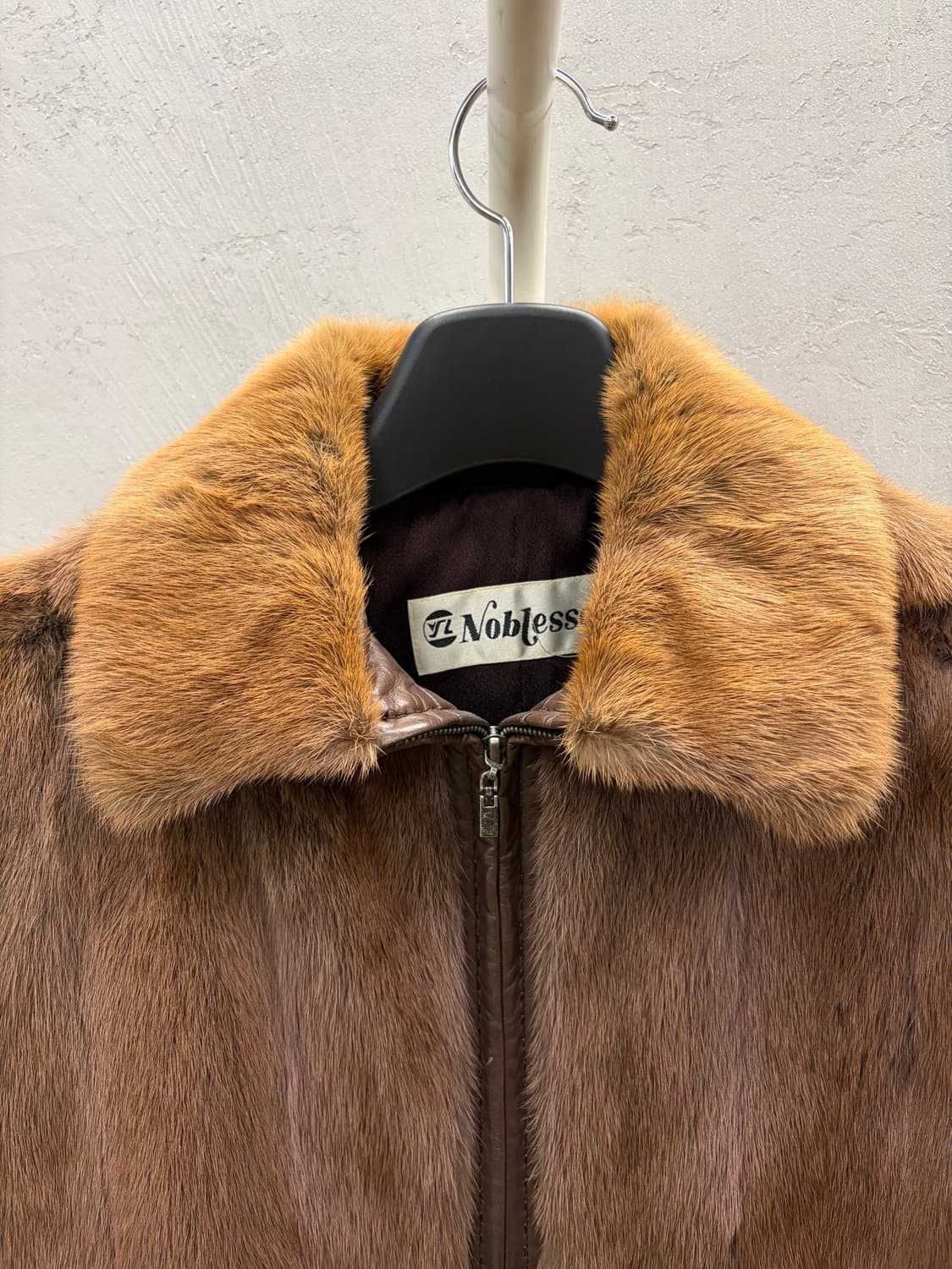 Noblesse 브라운 밍크 퍼 자켓 77 상품이미지3