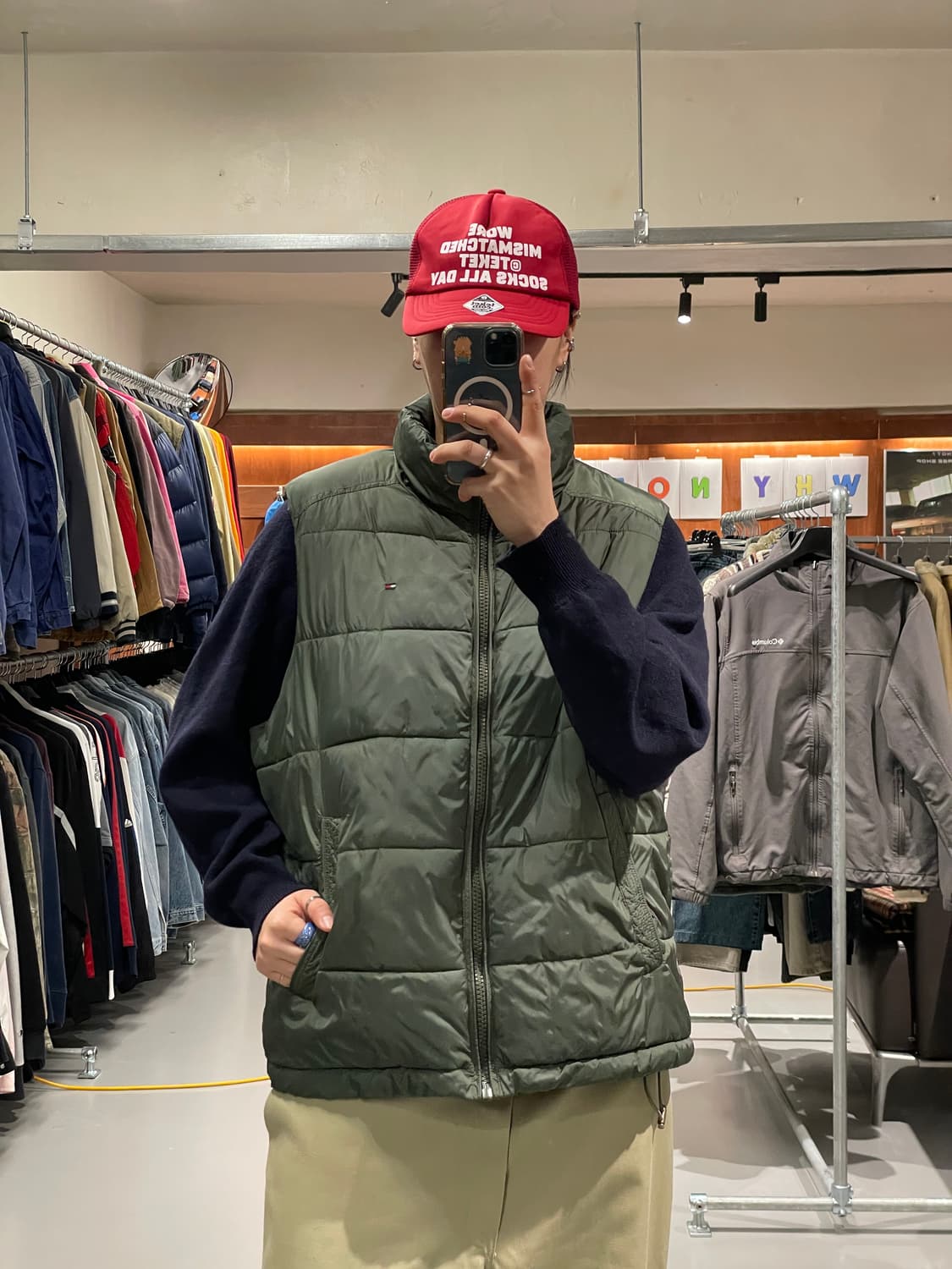 타미힐피거 패딩 조끼   상품이미지1