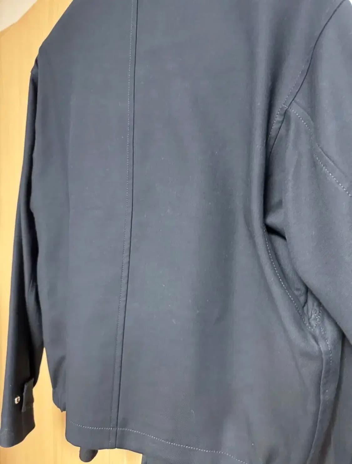 Cos Twill Utility Bomber Jacket Navy 상품이미지5