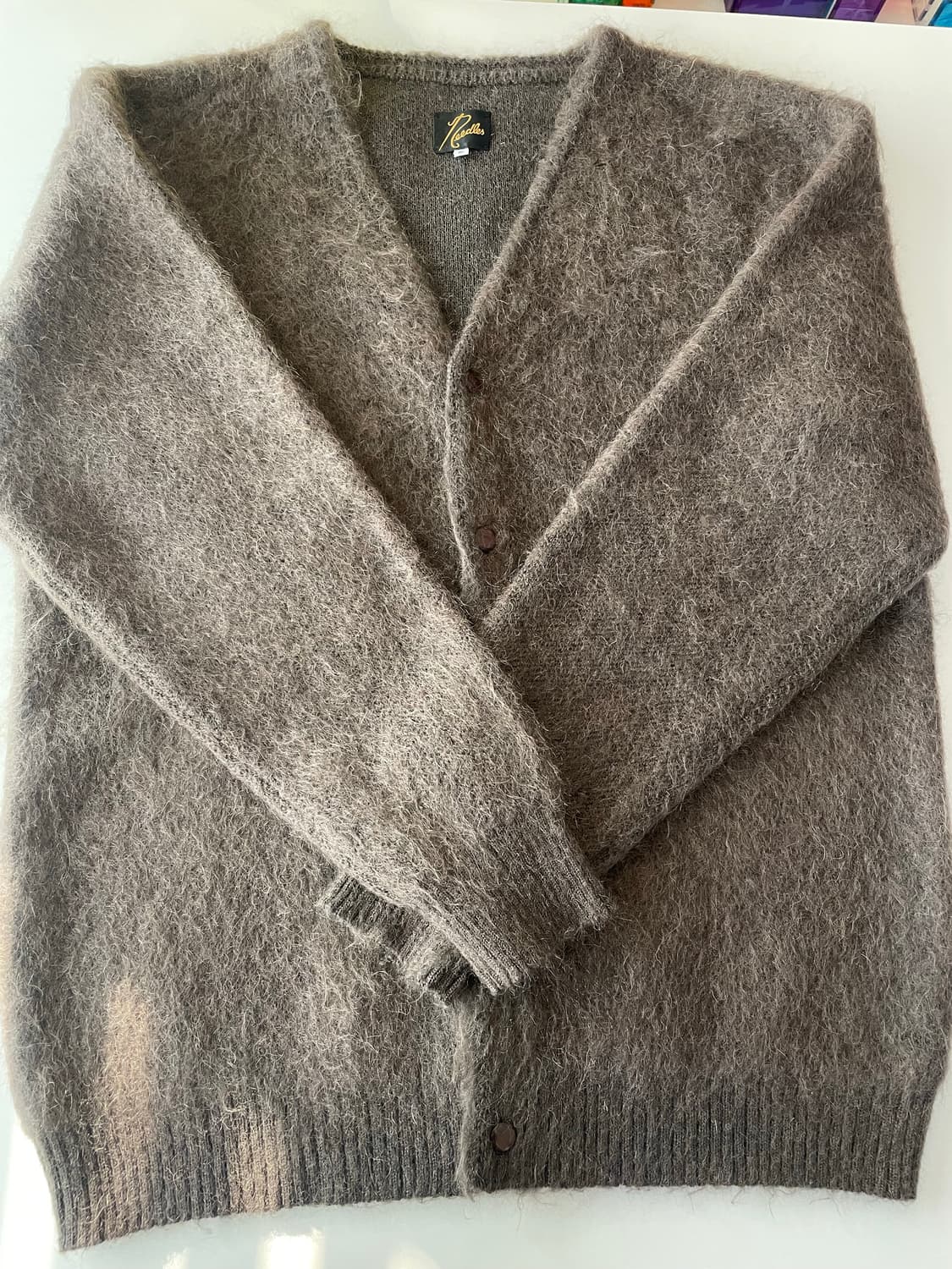 니들스 모헤어 가디건 L 상품이미지2