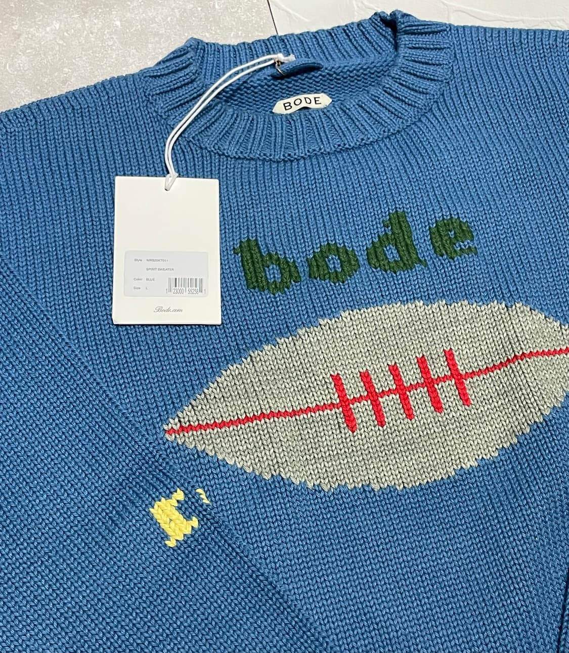 [L] BODE 보디 스피릿 니트 상품이미지2
